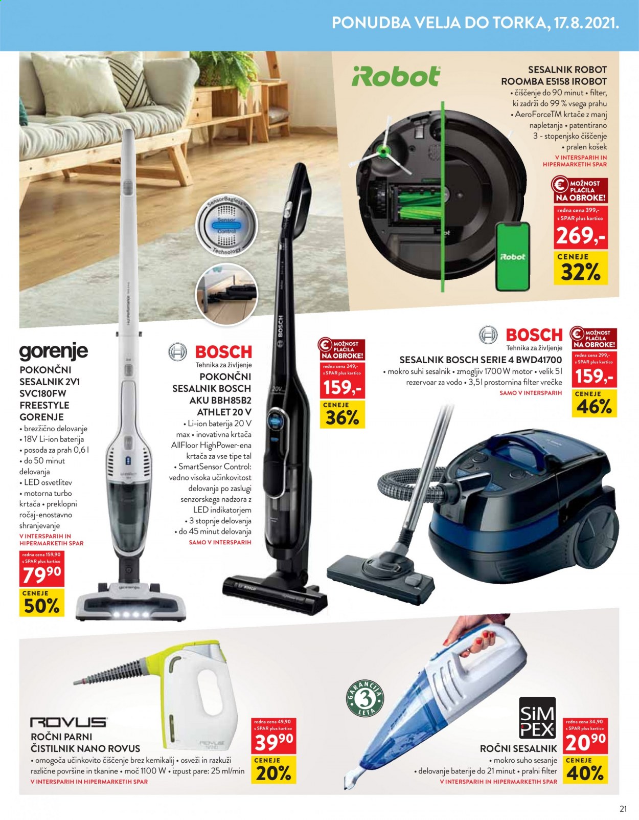 SPAR katalog - 4.8.2021 - 17.8.2021. Stran 21