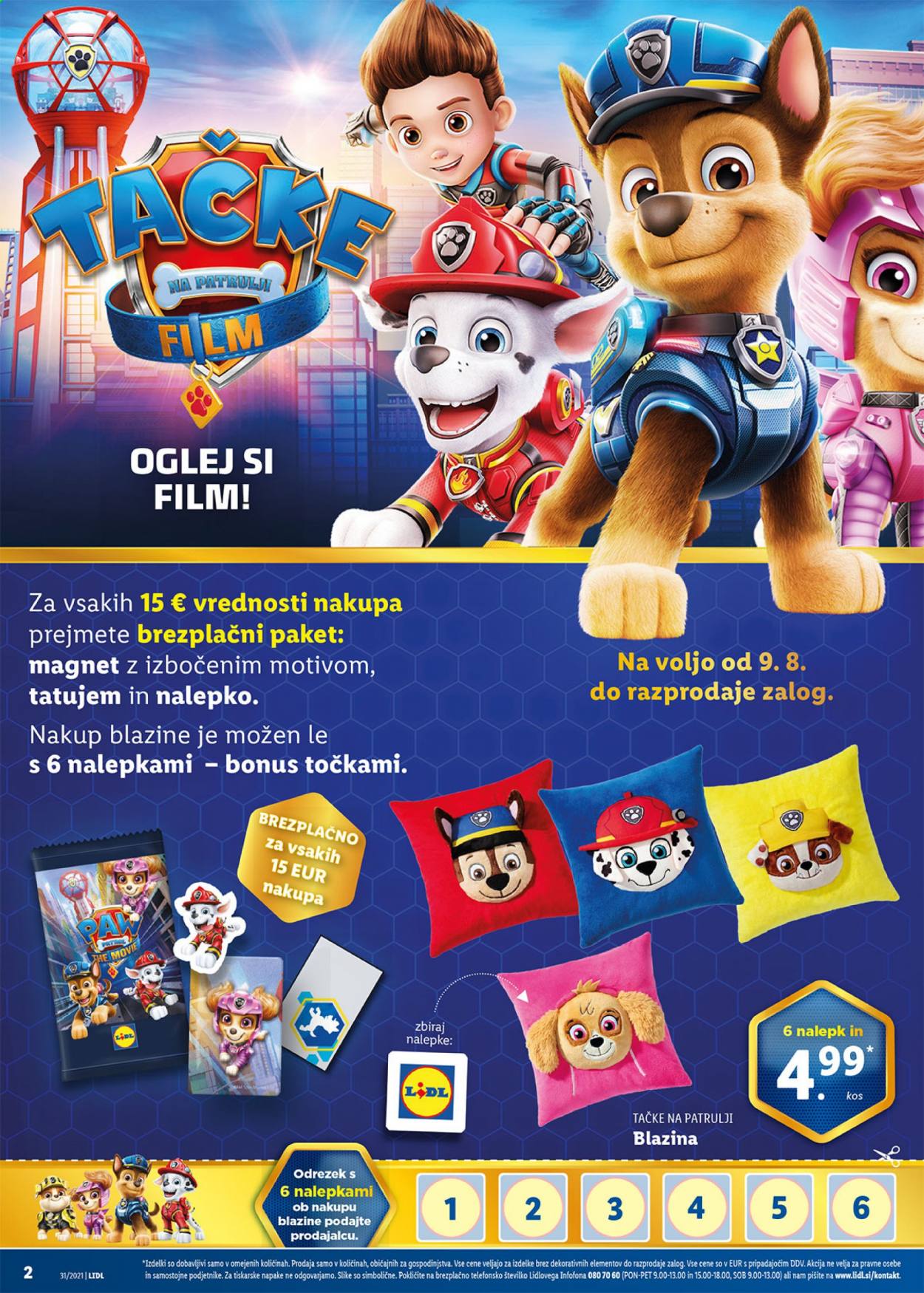 Lidl katalog - 5.8.2021 - 15.8.2021. Stran 2
