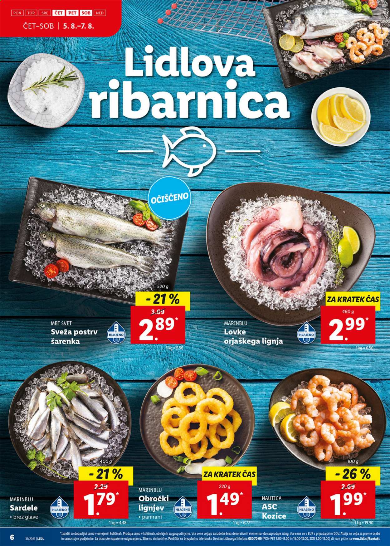Lidl katalog - 5.8.2021 - 15.8.2021. Stran 6