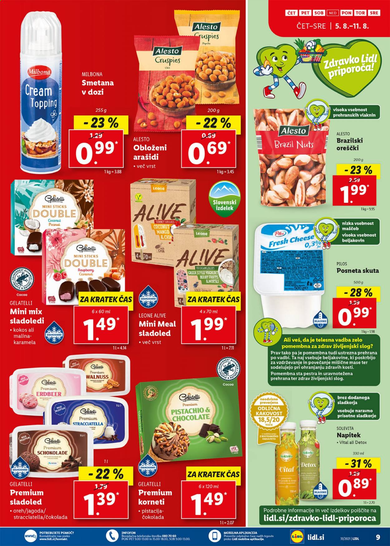 Lidl katalog - 5.8.2021 - 15.8.2021. Stran 9