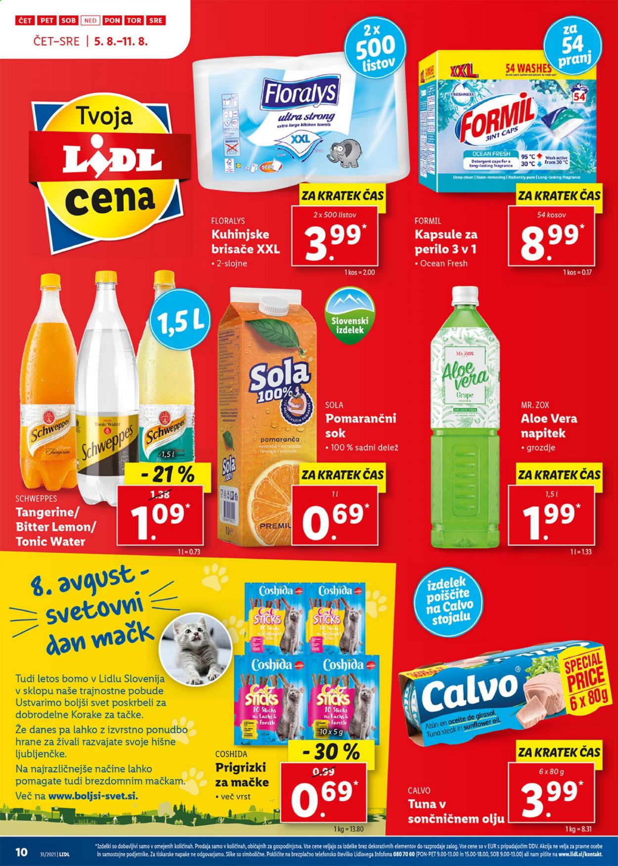 Lidl katalog - 5.8.2021 - 15.8.2021. Stran 10