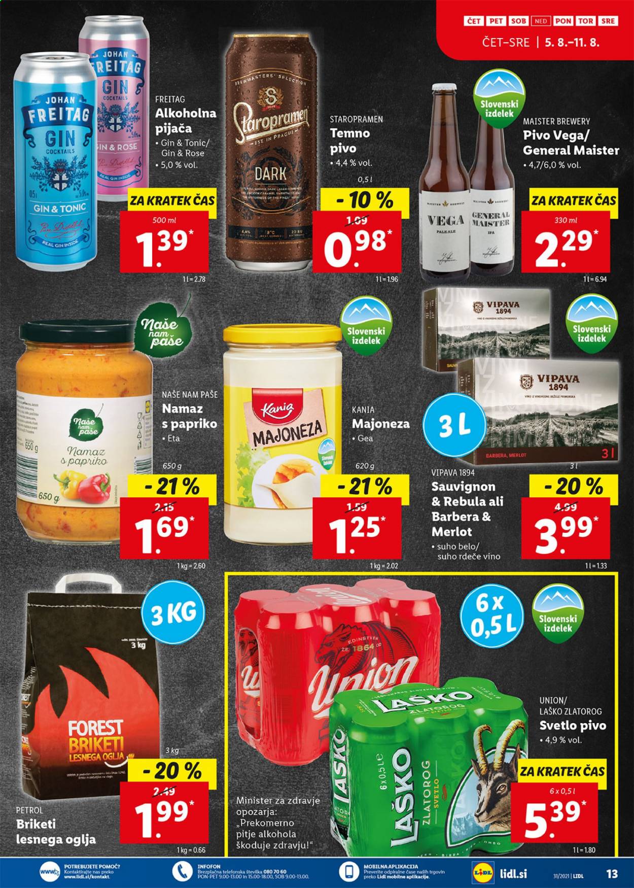 Lidl katalog - 5.8.2021 - 15.8.2021. Stran 13