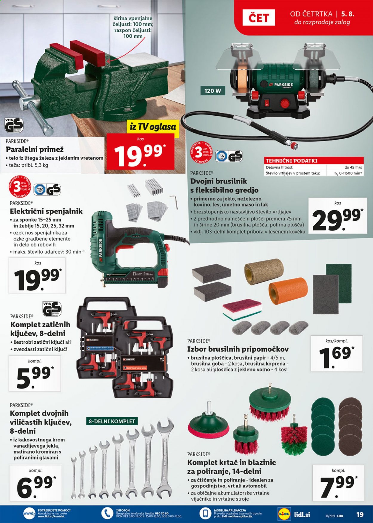 Lidl katalog - 5.8.2021 - 15.8.2021. Stran 19