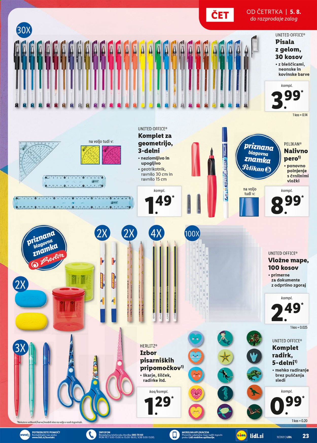 Lidl katalog - 5.8.2021 - 15.8.2021. Stran 23