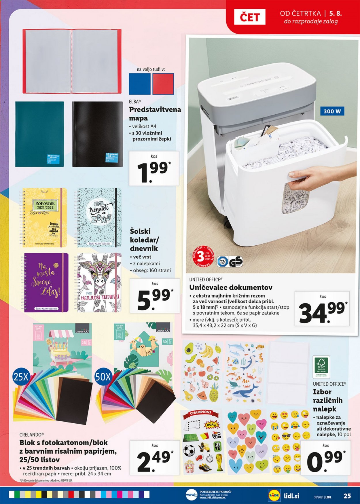 Lidl katalog - 5.8.2021 - 15.8.2021. Stran 25
