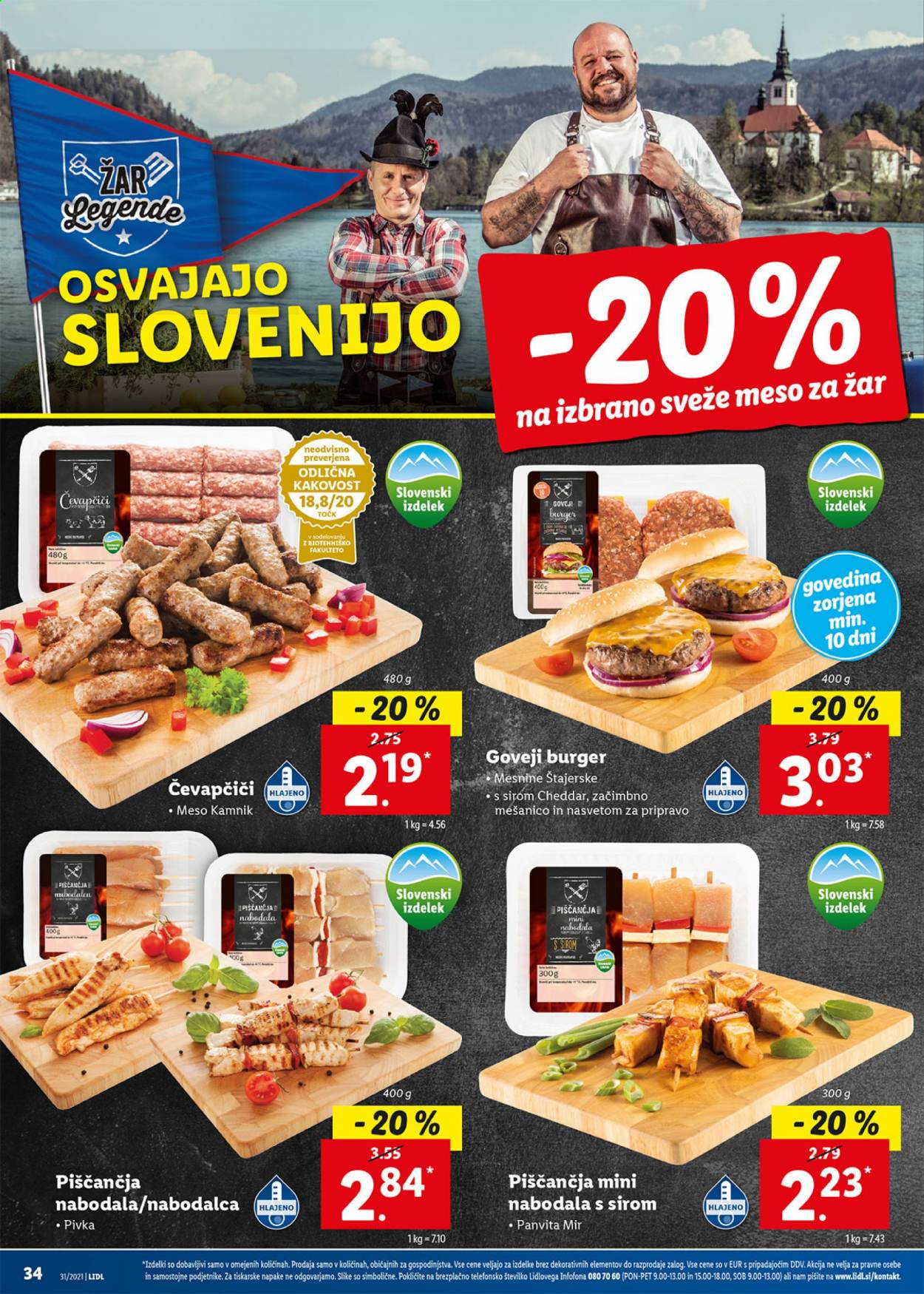 Lidl katalog - 5.8.2021 - 15.8.2021. Stran 34