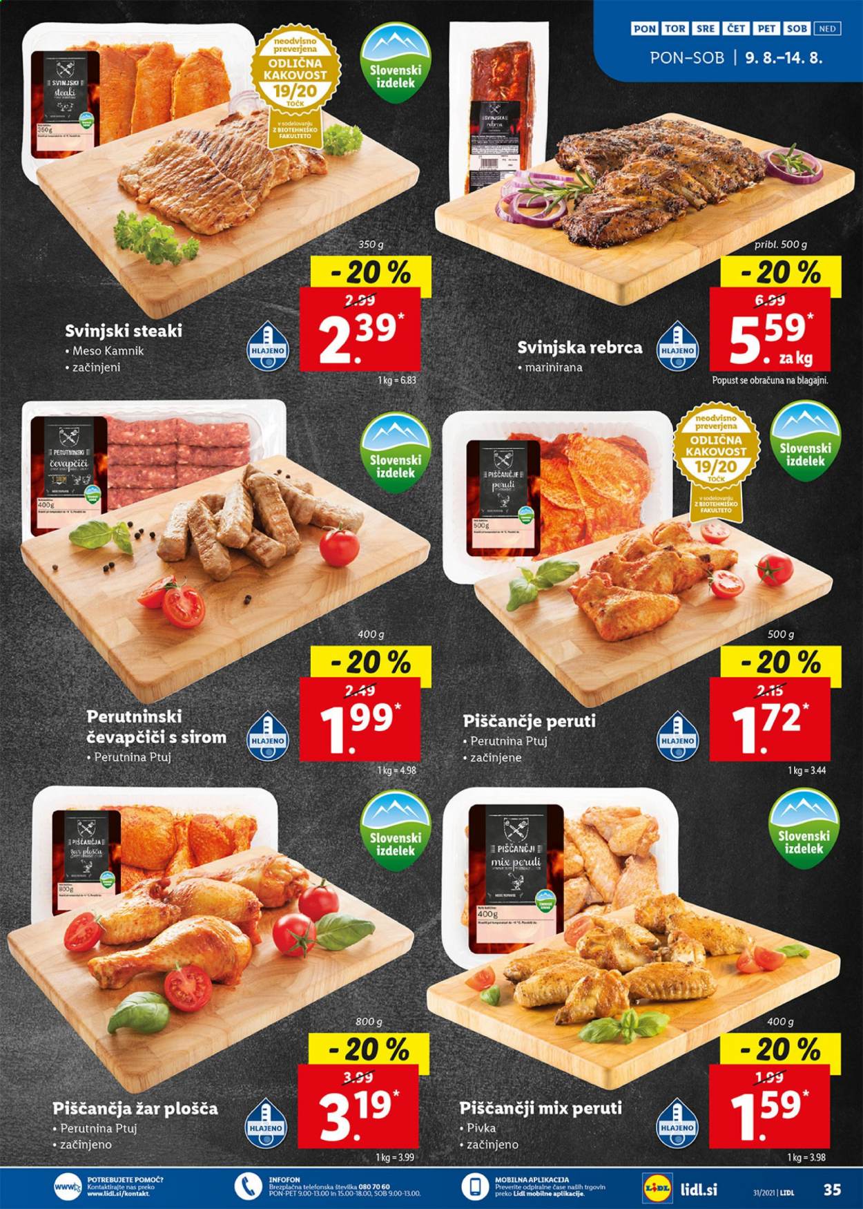 Lidl katalog - 5.8.2021 - 15.8.2021. Stran 35