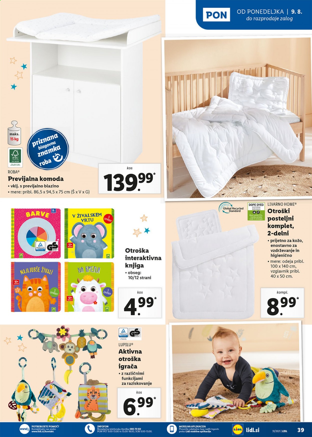 Lidl katalog - 5.8.2021 - 15.8.2021. Stran 39