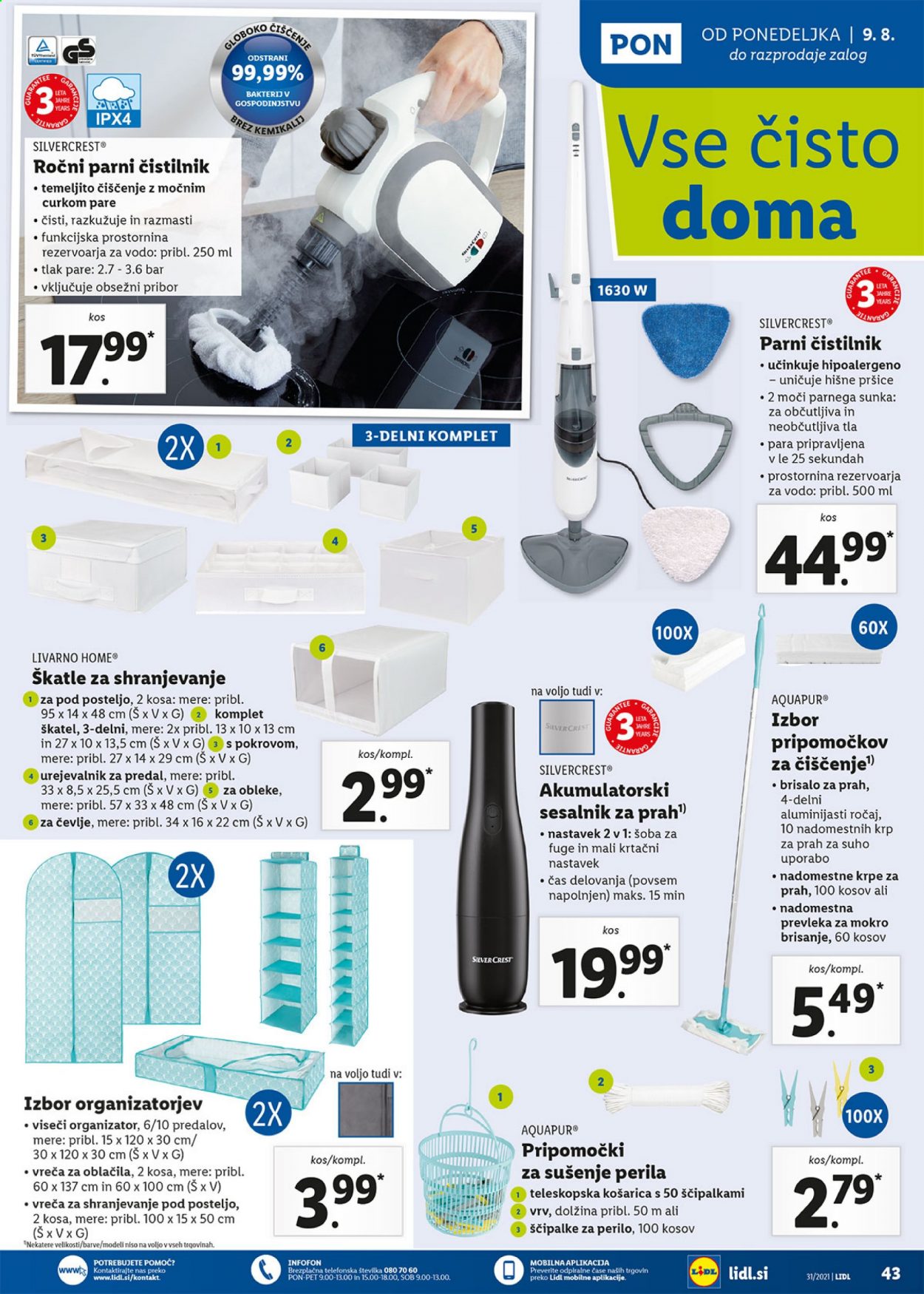 Lidl katalog - 5.8.2021 - 15.8.2021. Stran 43