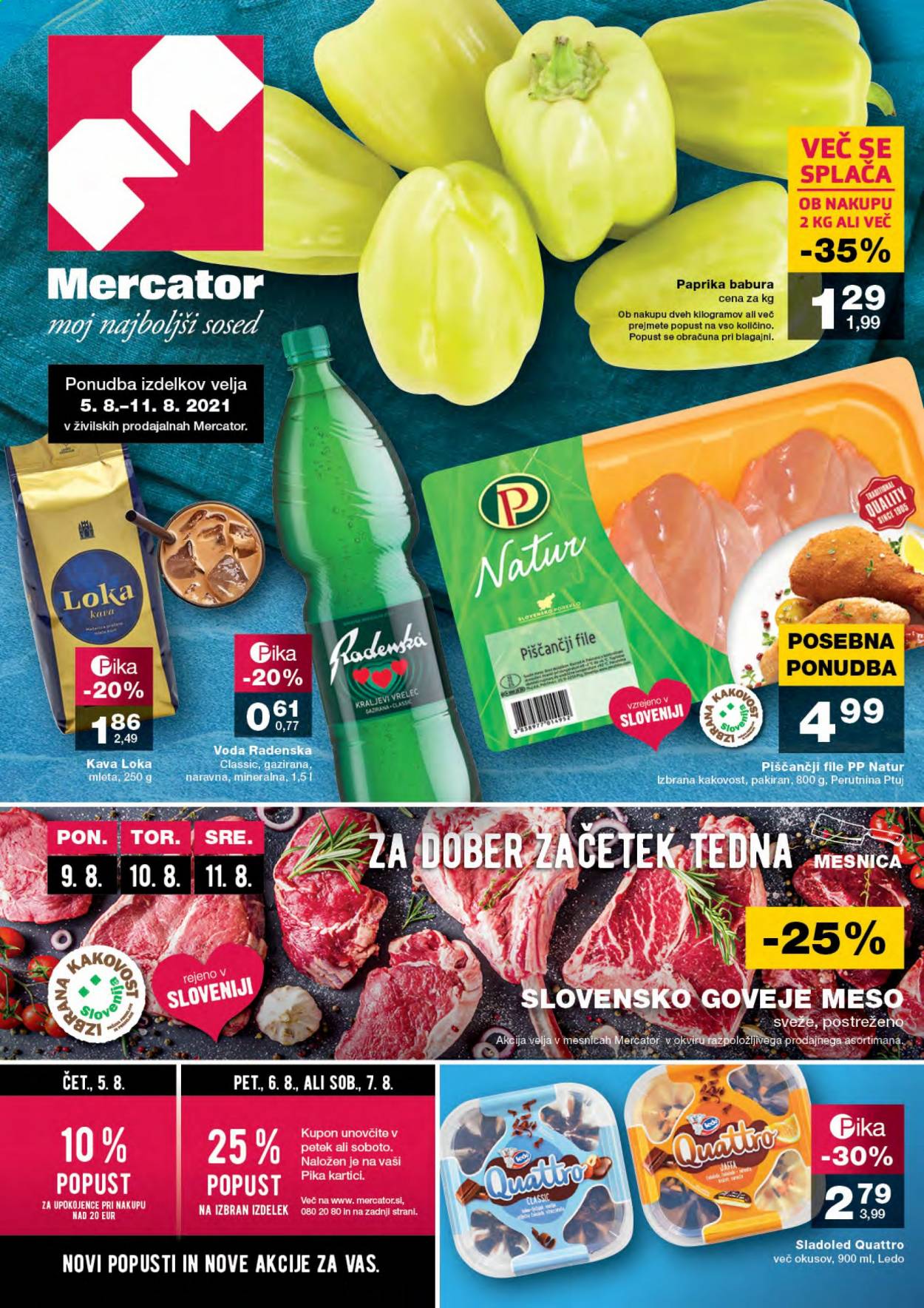 Mercator katalog - 5.8.2021 - 11.8.2021. Stran 1