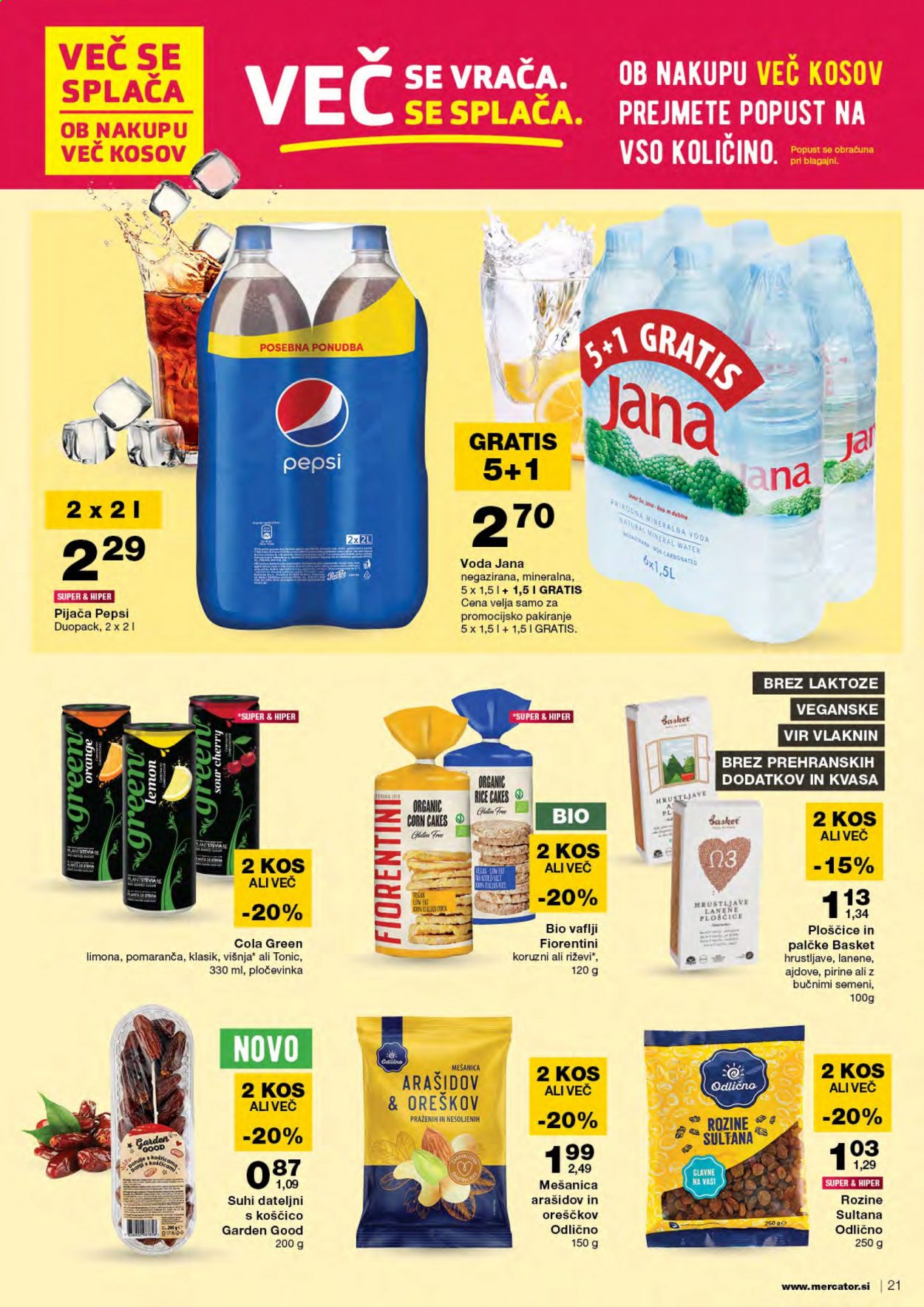 Mercator katalog - 5.8.2021 - 11.8.2021. Stran 21