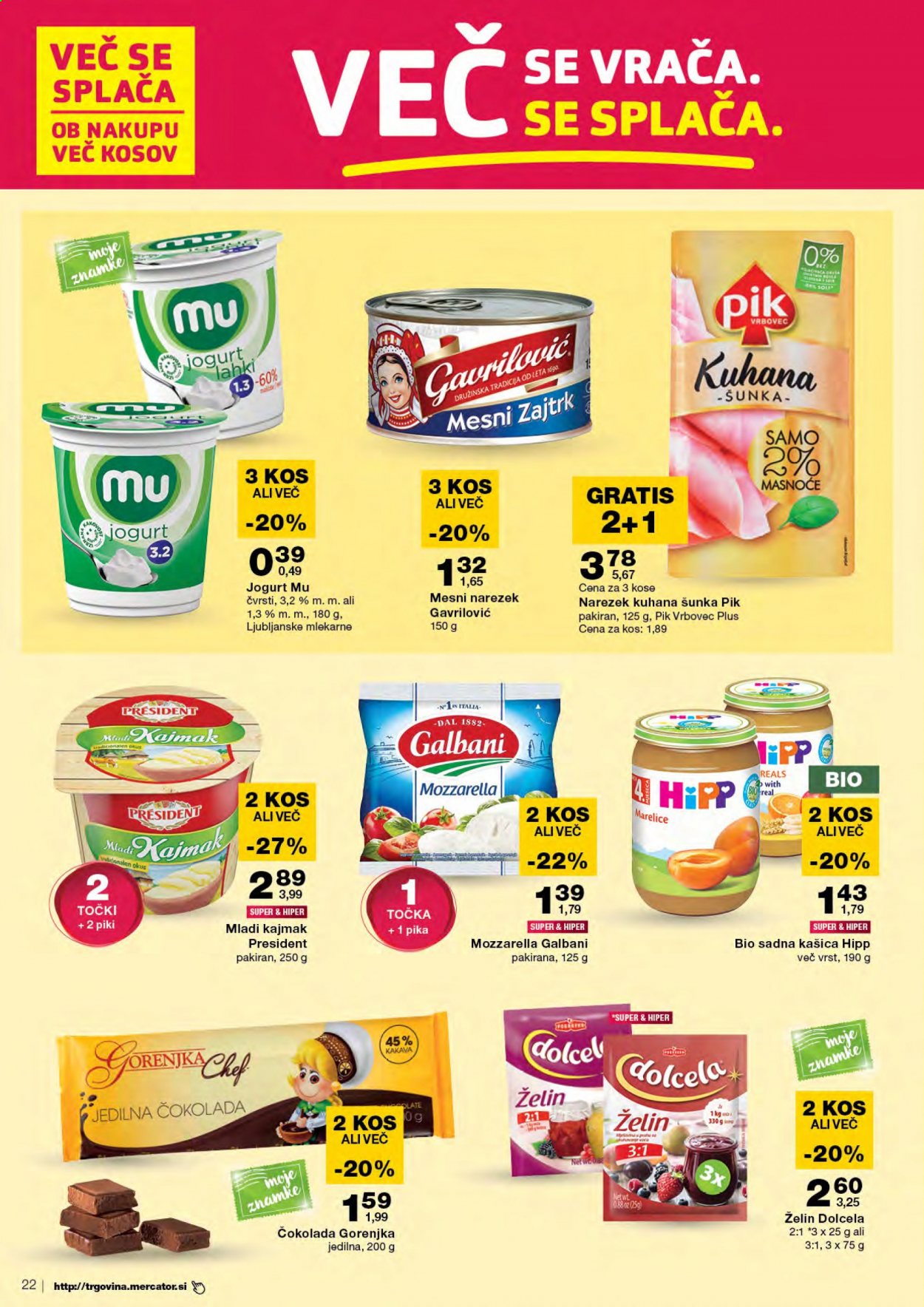 Mercator katalog - 5.8.2021 - 11.8.2021. Stran 22