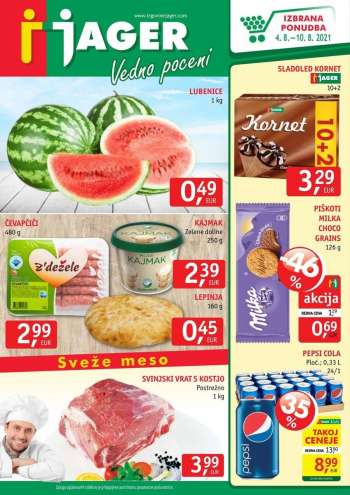 JAGER katalog - 04.08.2021 - 10.08.2021.