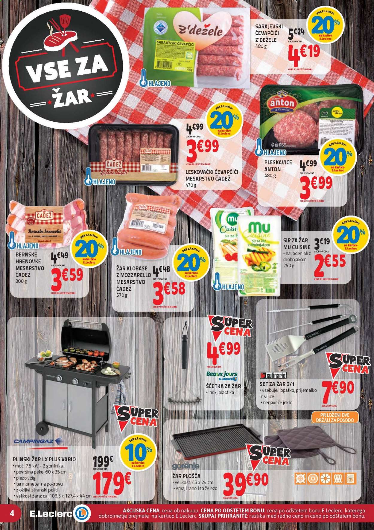 E.Leclerc katalog - 4.8.2021 - 14.8.2021. Stran 4