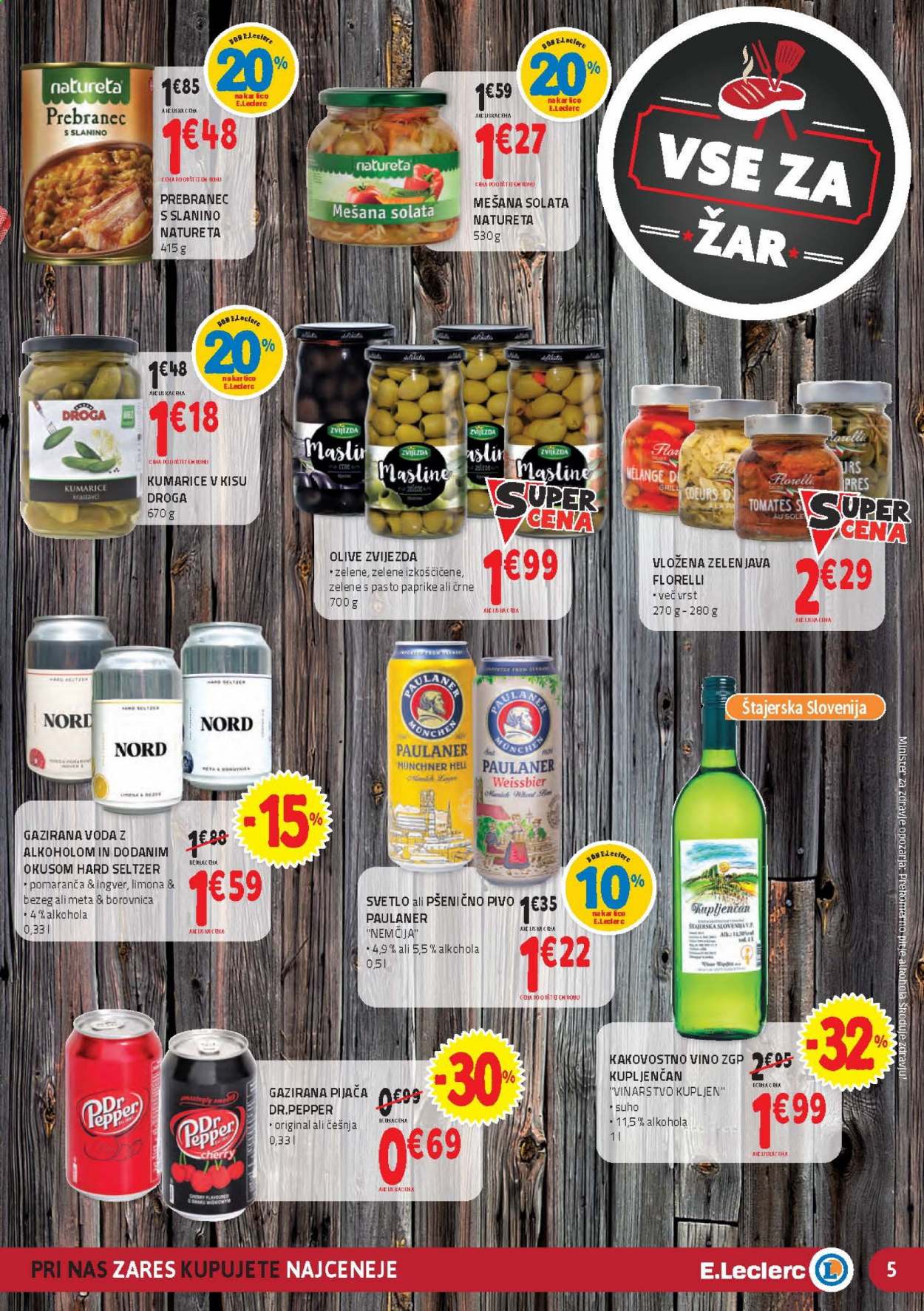 E.Leclerc katalog - 4.8.2021 - 14.8.2021. Stran 5