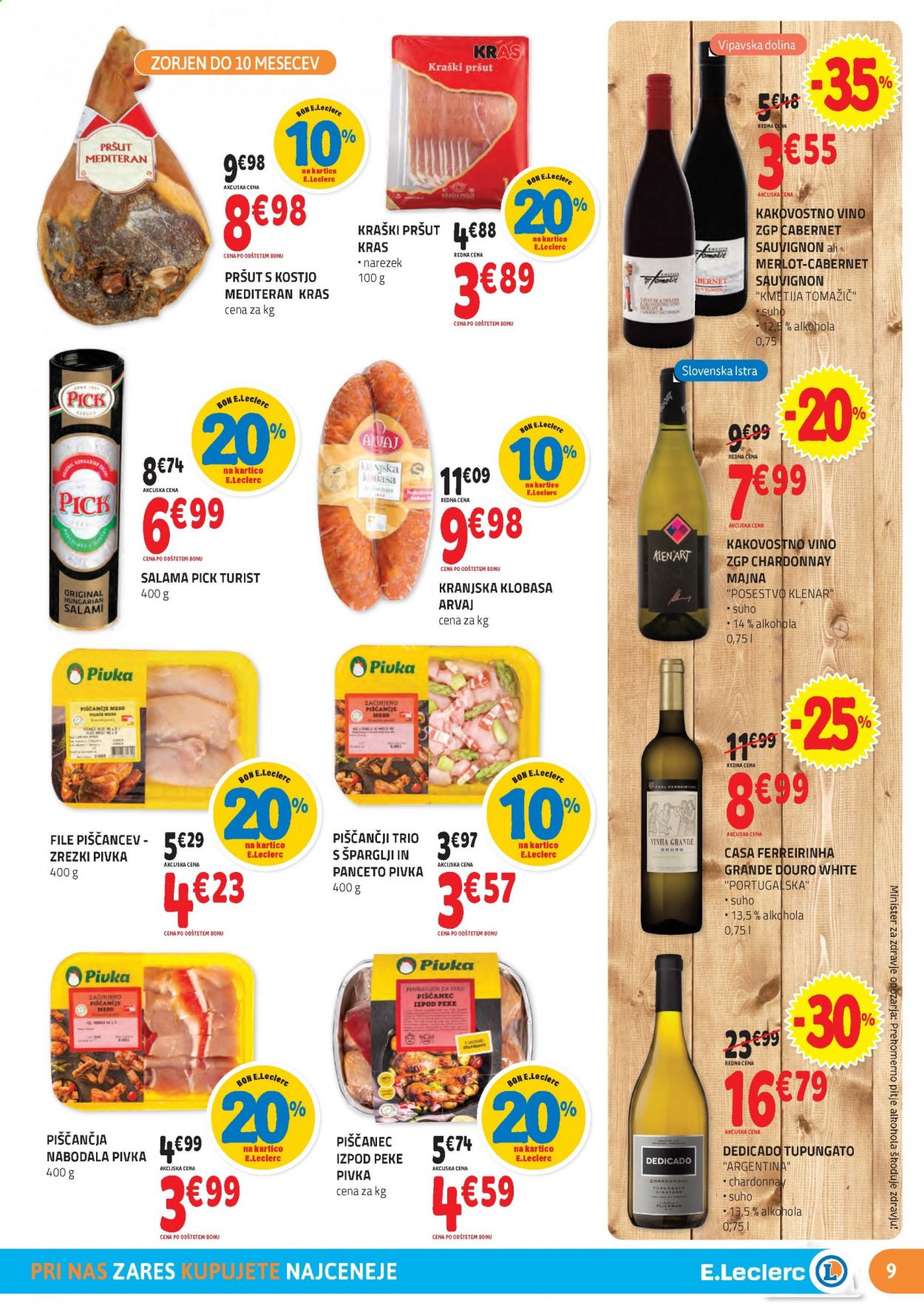 E.Leclerc katalog - 4.8.2021 - 14.8.2021. Stran 9