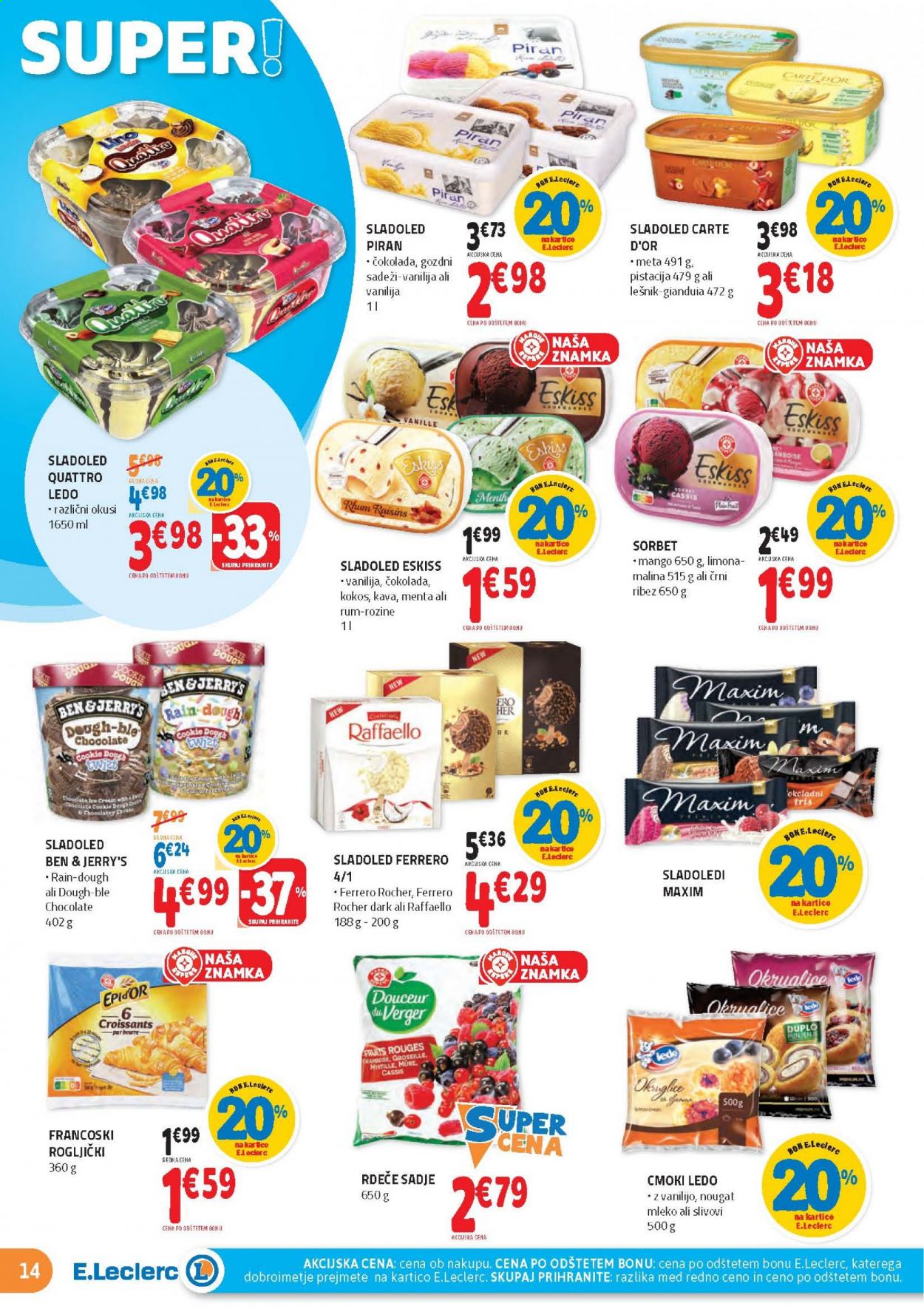 E.Leclerc katalog - 4.8.2021 - 14.8.2021. Stran 14