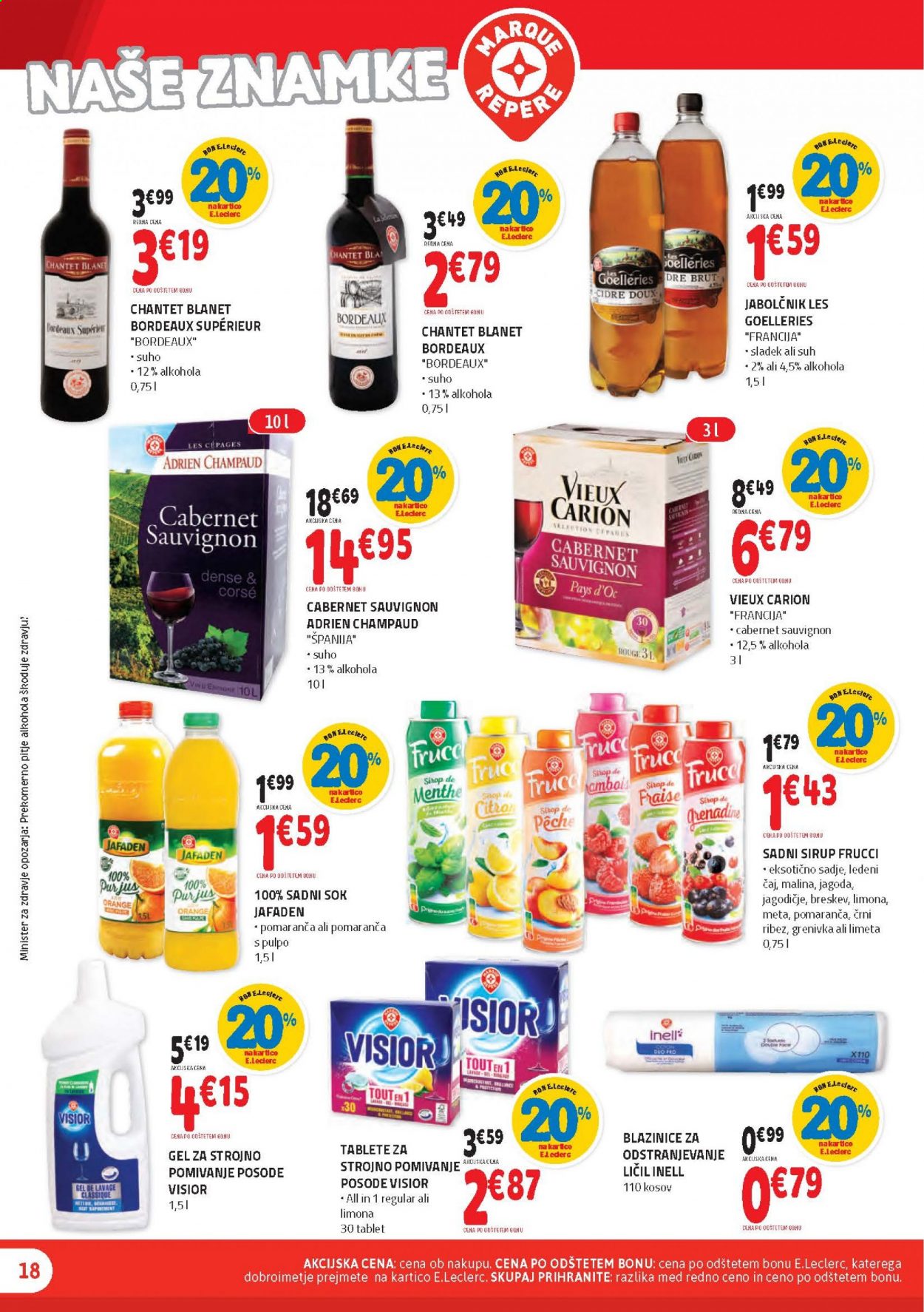 E.Leclerc katalog - 4.8.2021 - 14.8.2021. Stran 18