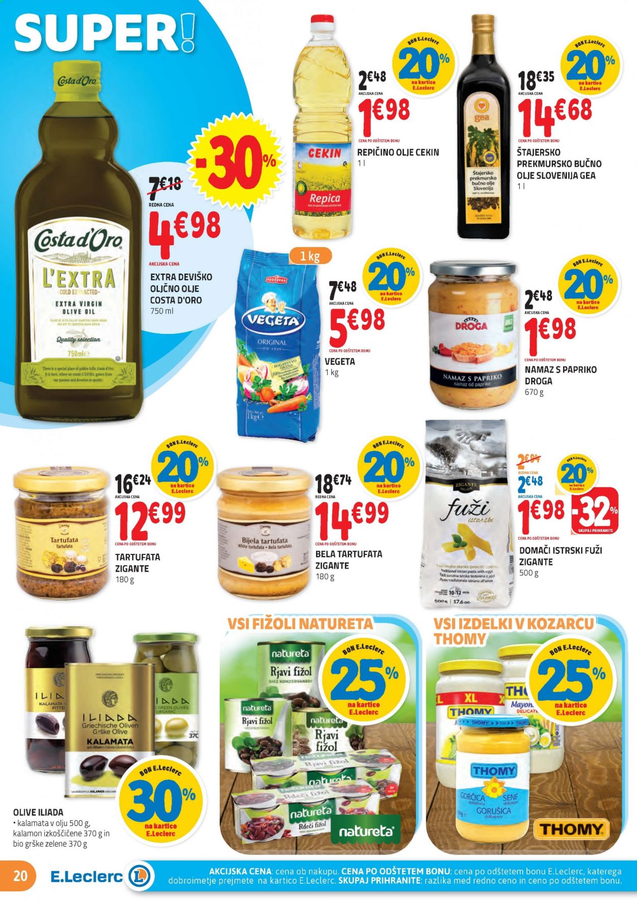 E.Leclerc katalog - 4.8.2021 - 14.8.2021. Stran 20