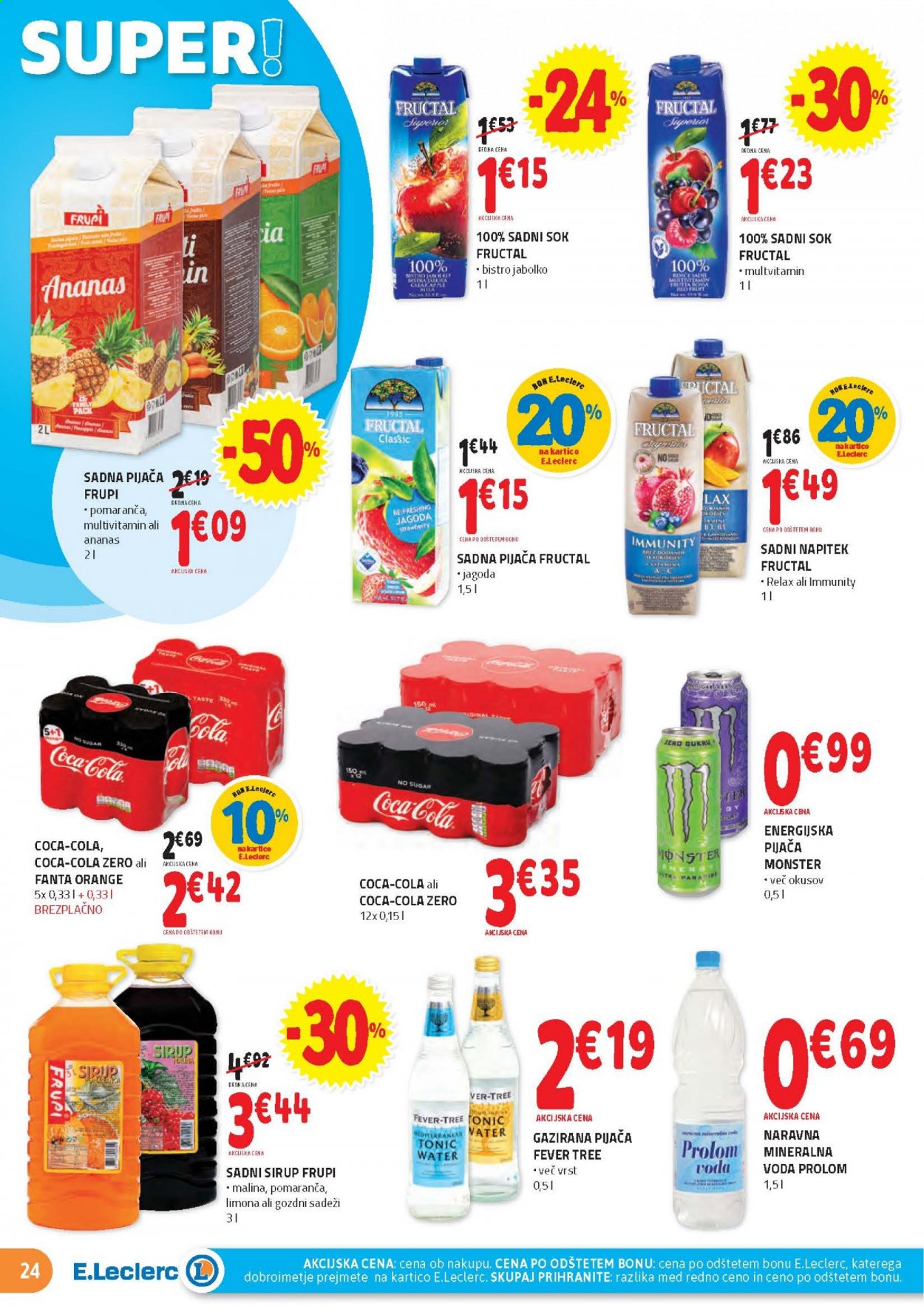 E.Leclerc katalog - 4.8.2021 - 14.8.2021. Stran 24