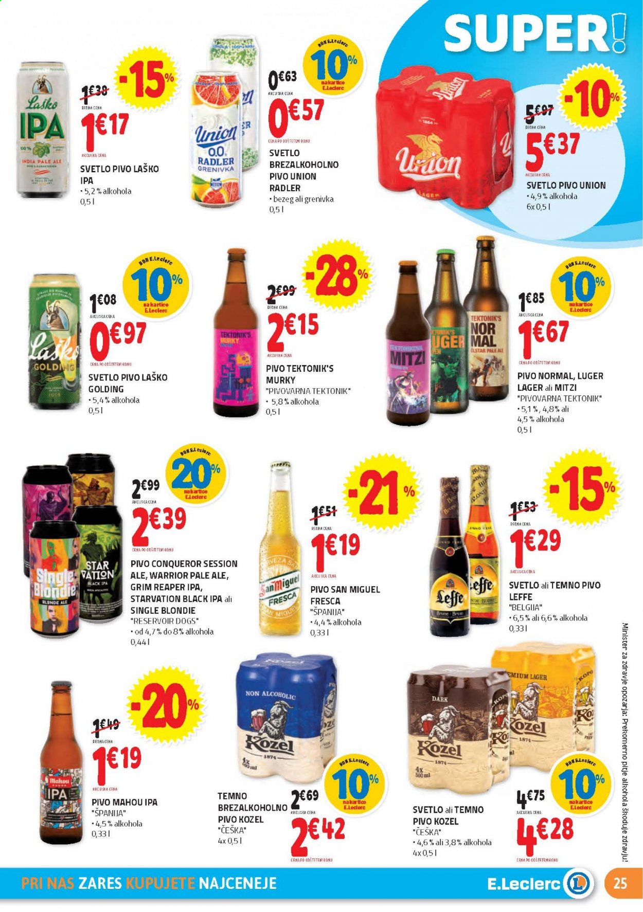 E.Leclerc katalog - 4.8.2021 - 14.8.2021. Stran 25