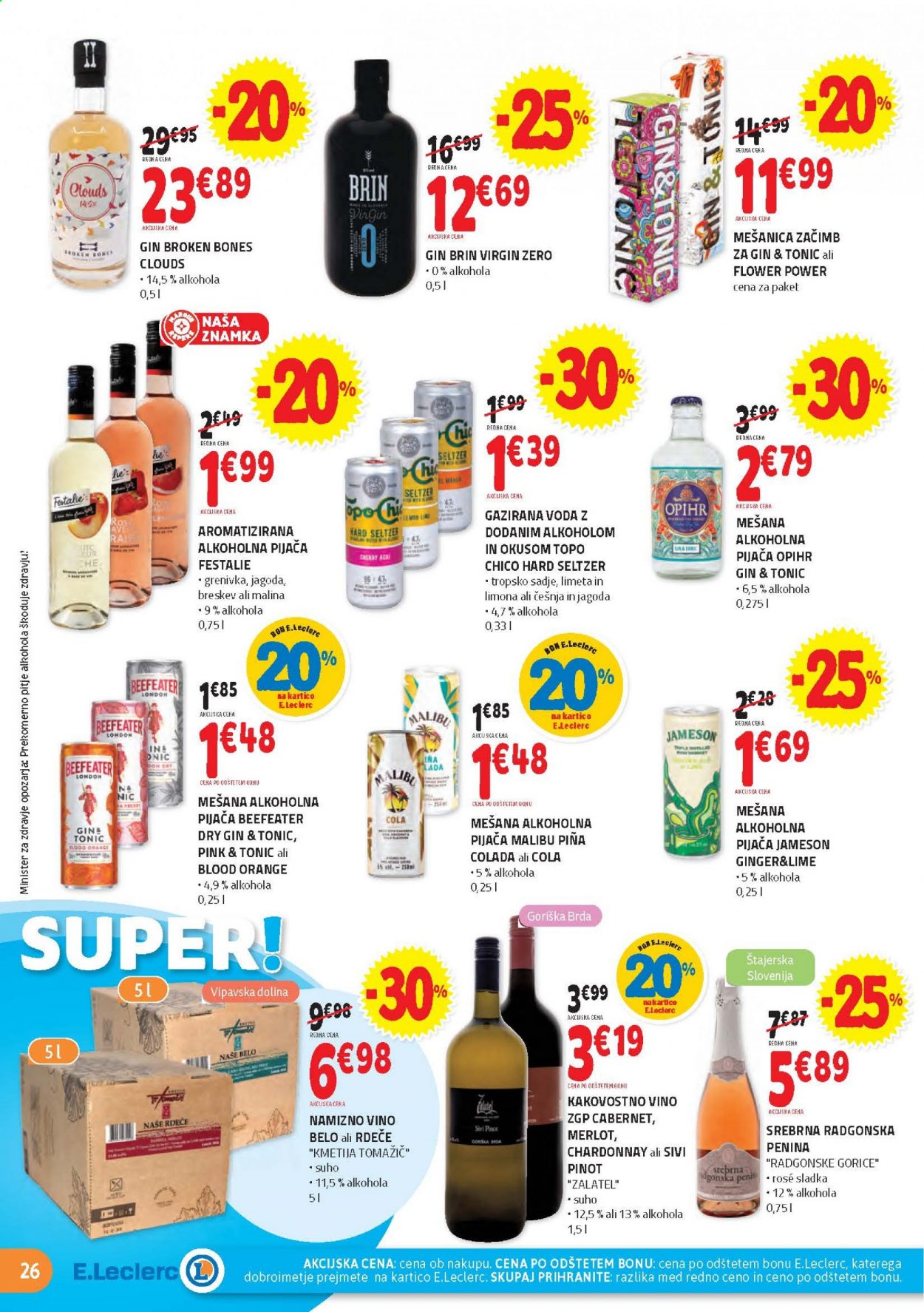 E.Leclerc katalog - 4.8.2021 - 14.8.2021. Stran 26