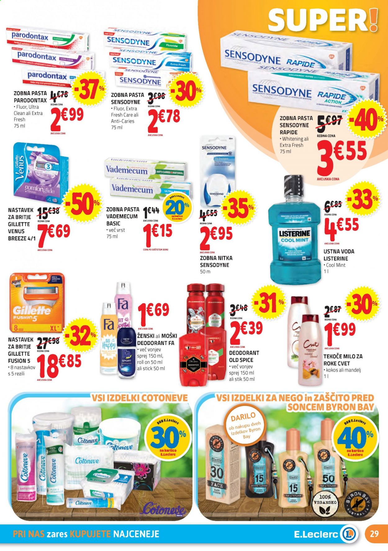 E.Leclerc katalog - 4.8.2021 - 14.8.2021. Stran 29