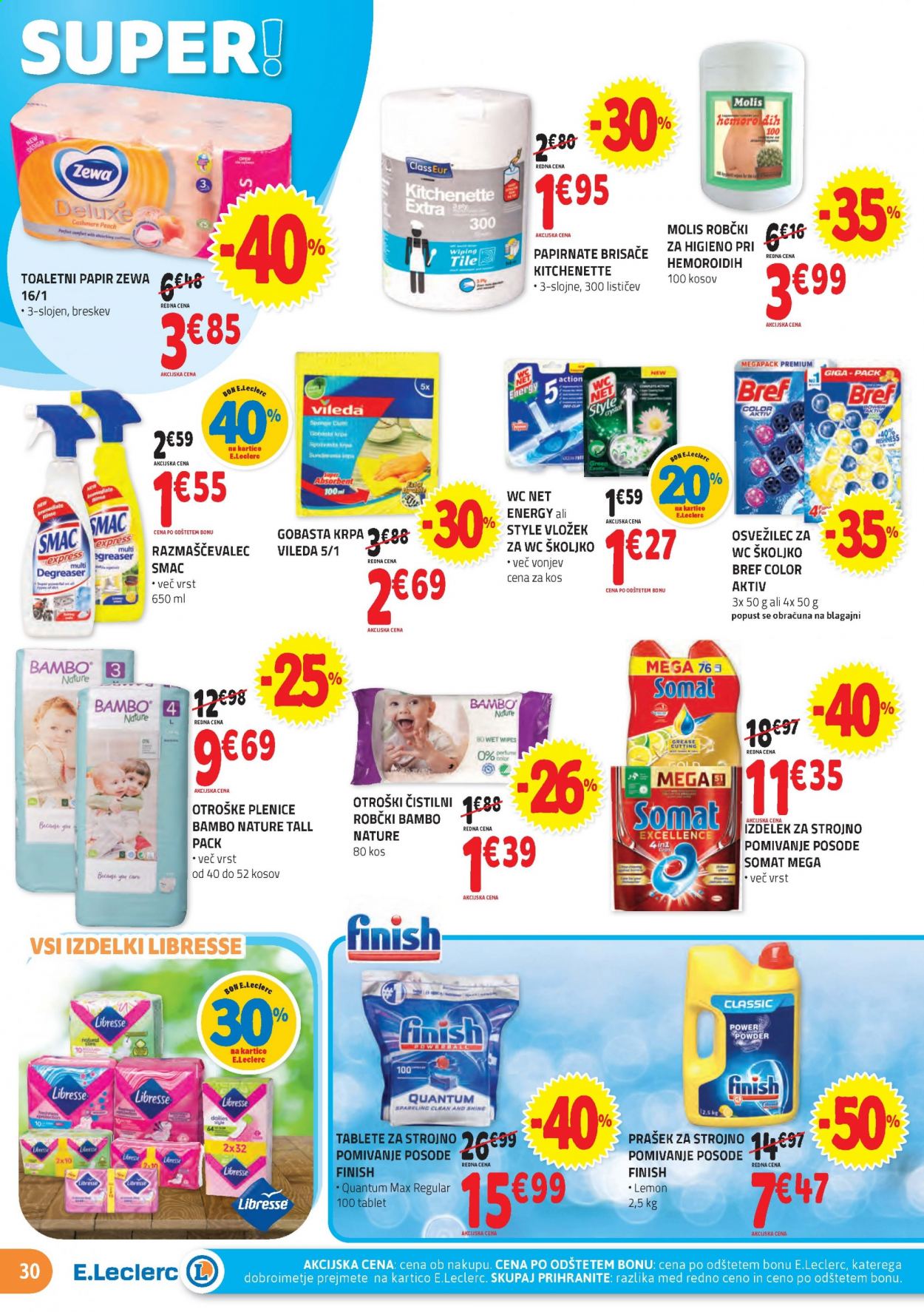 E.Leclerc katalog - 4.8.2021 - 14.8.2021. Stran 30