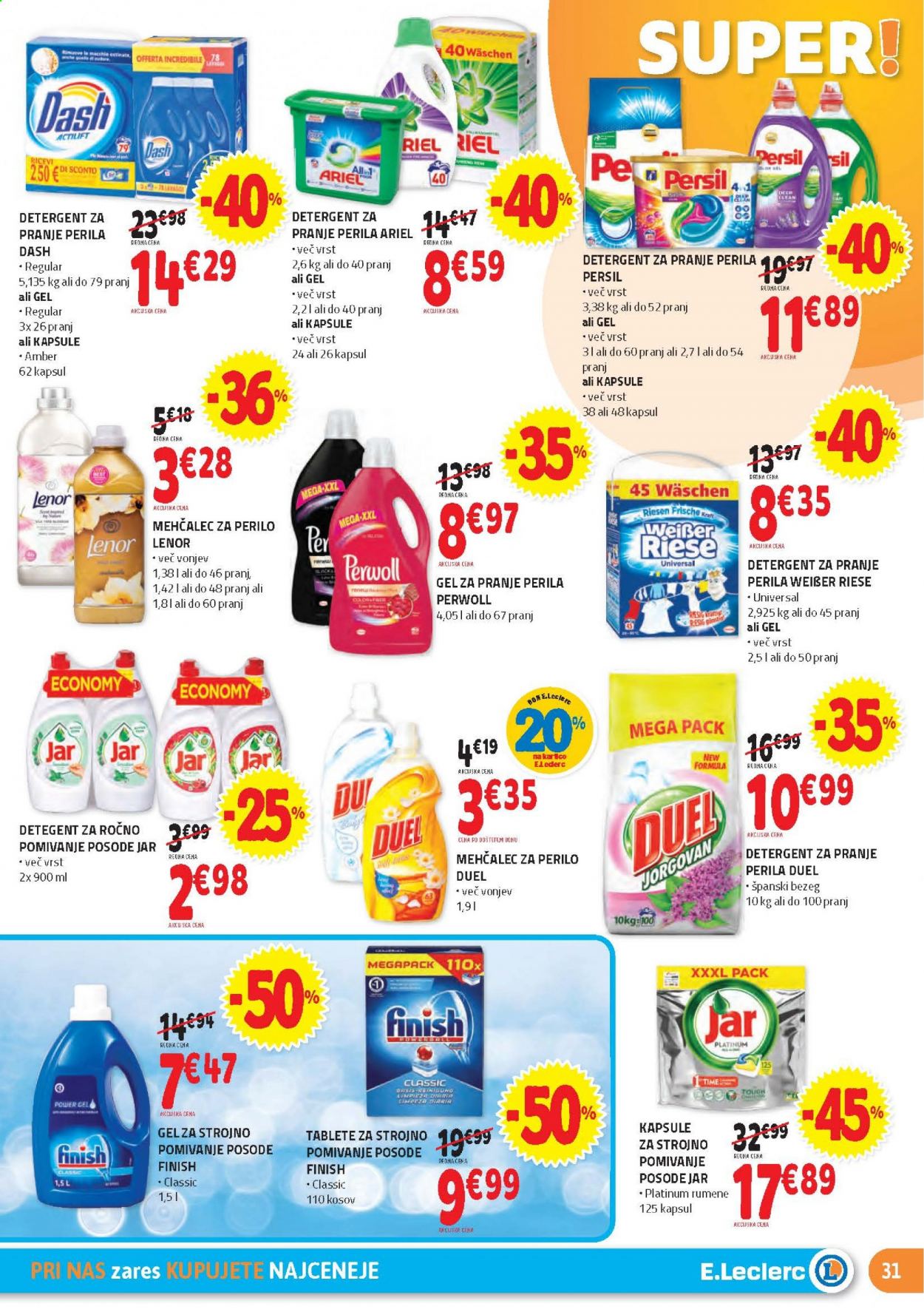 E.Leclerc katalog - 4.8.2021 - 14.8.2021. Stran 31