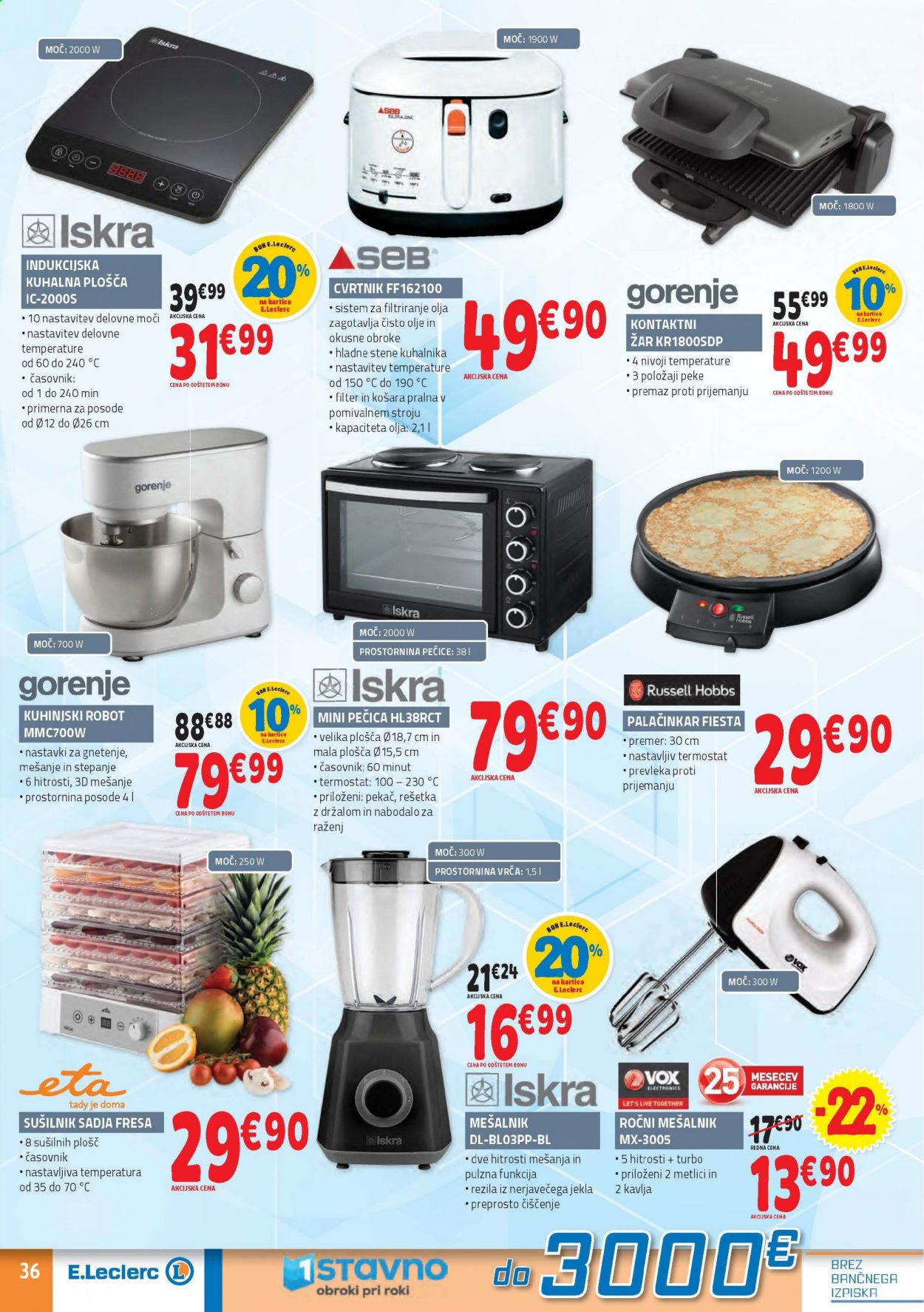 E.Leclerc katalog - 4.8.2021 - 14.8.2021. Stran 36