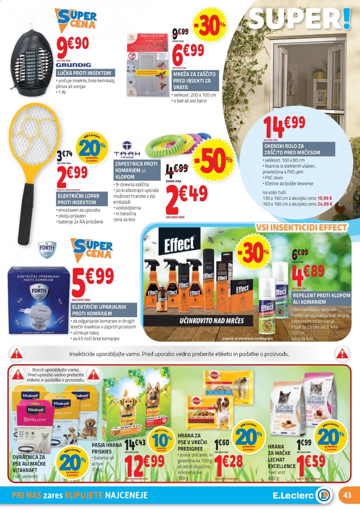 E.Leclerc katalog - 4.8.2021 - 14.8.2021. Stran 43