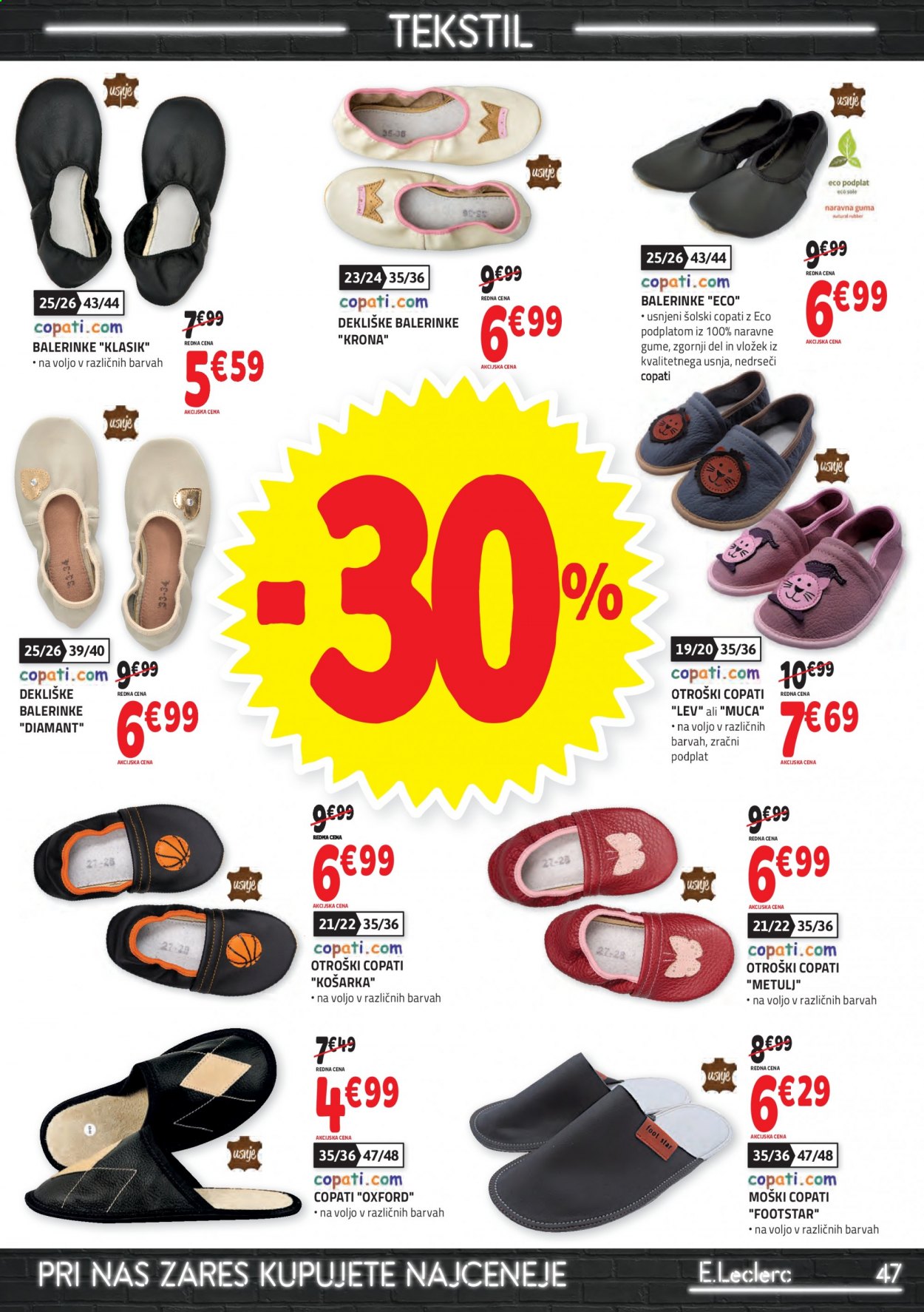 E.Leclerc katalog - 4.8.2021 - 14.8.2021. Stran 47