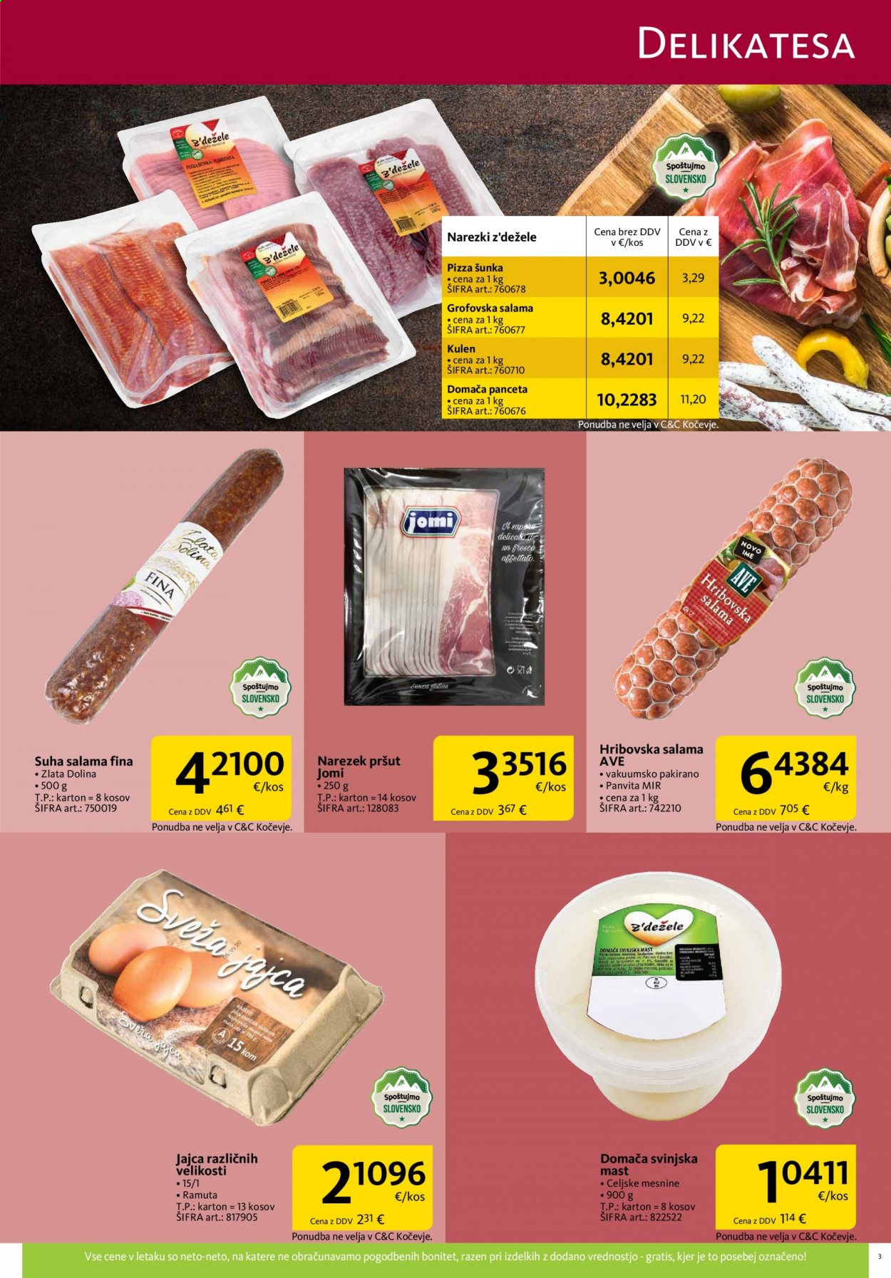 Tuš Cash & Carry katalog - 5.8.2021 - 16.8.2021. Stran 3