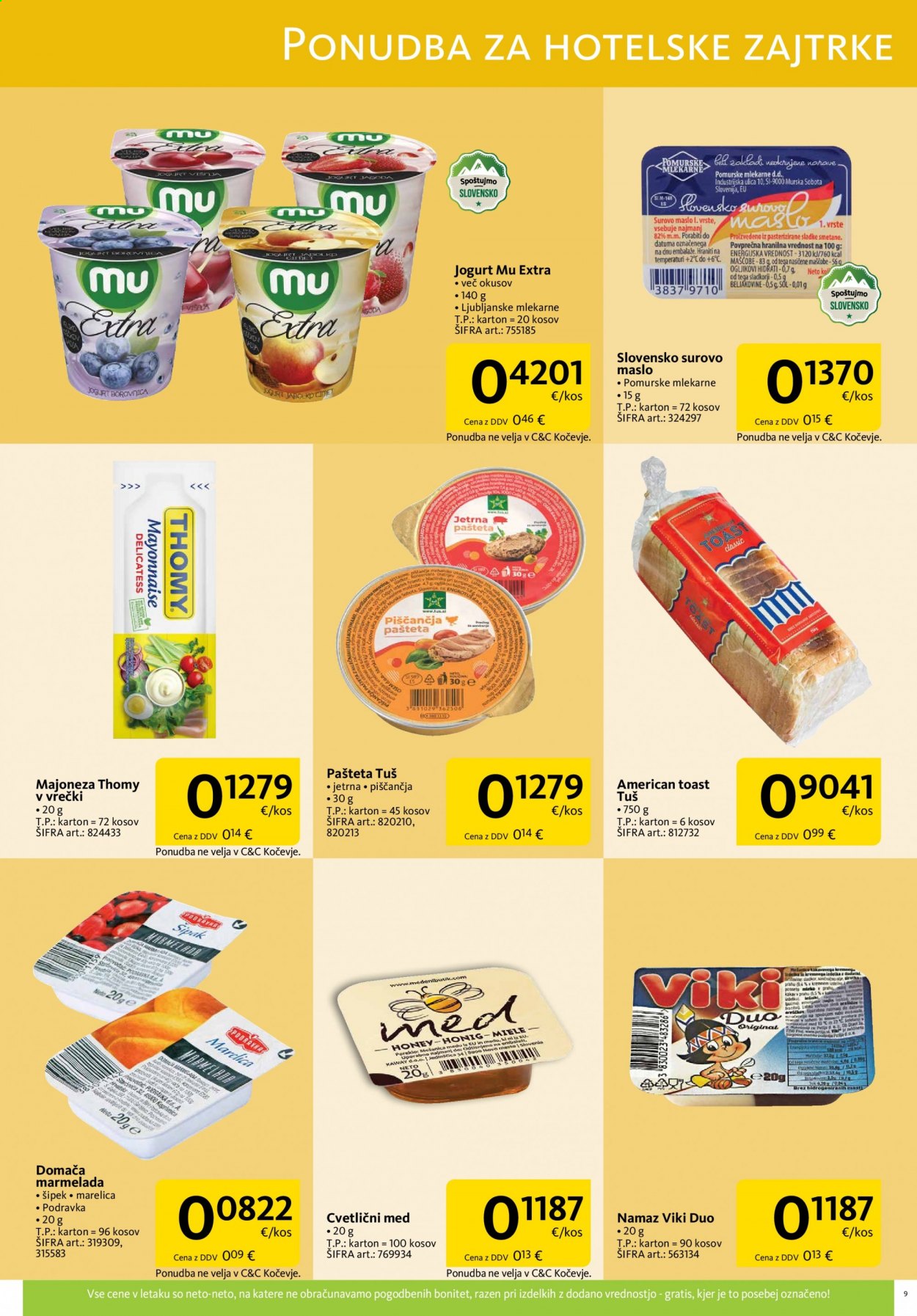 Tuš Cash & Carry katalog - 5.8.2021 - 16.8.2021. Stran 9