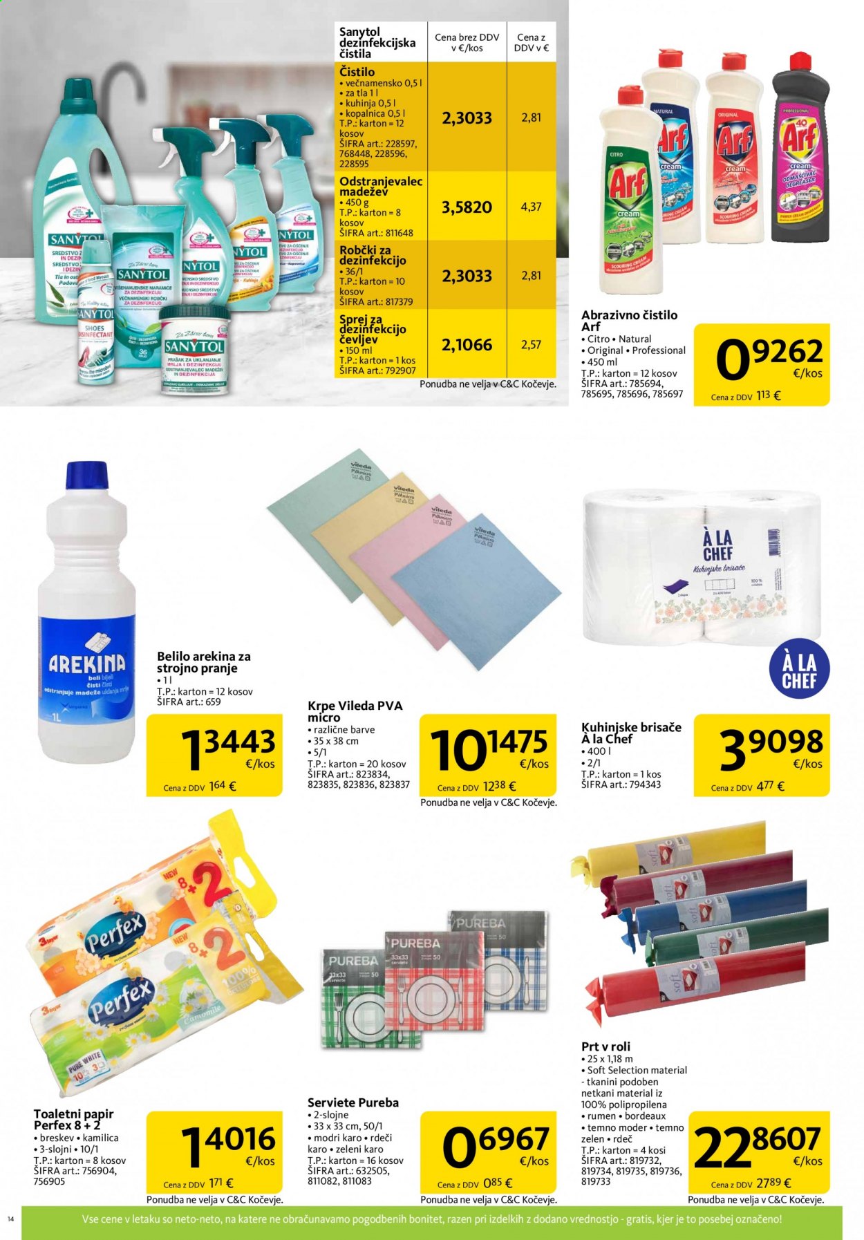Tuš Cash & Carry katalog - 5.8.2021 - 16.8.2021. Stran 14
