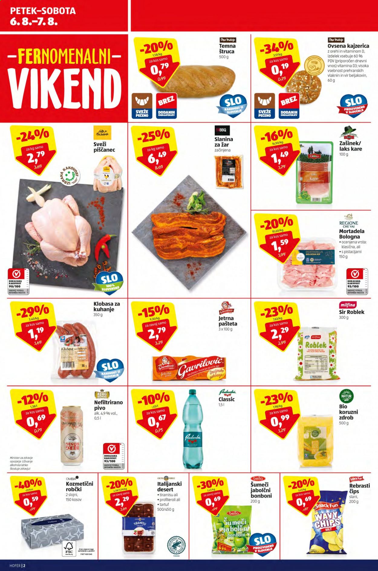Hofer katalog - 6.8.2021 - 14.8.2021. Stran 2