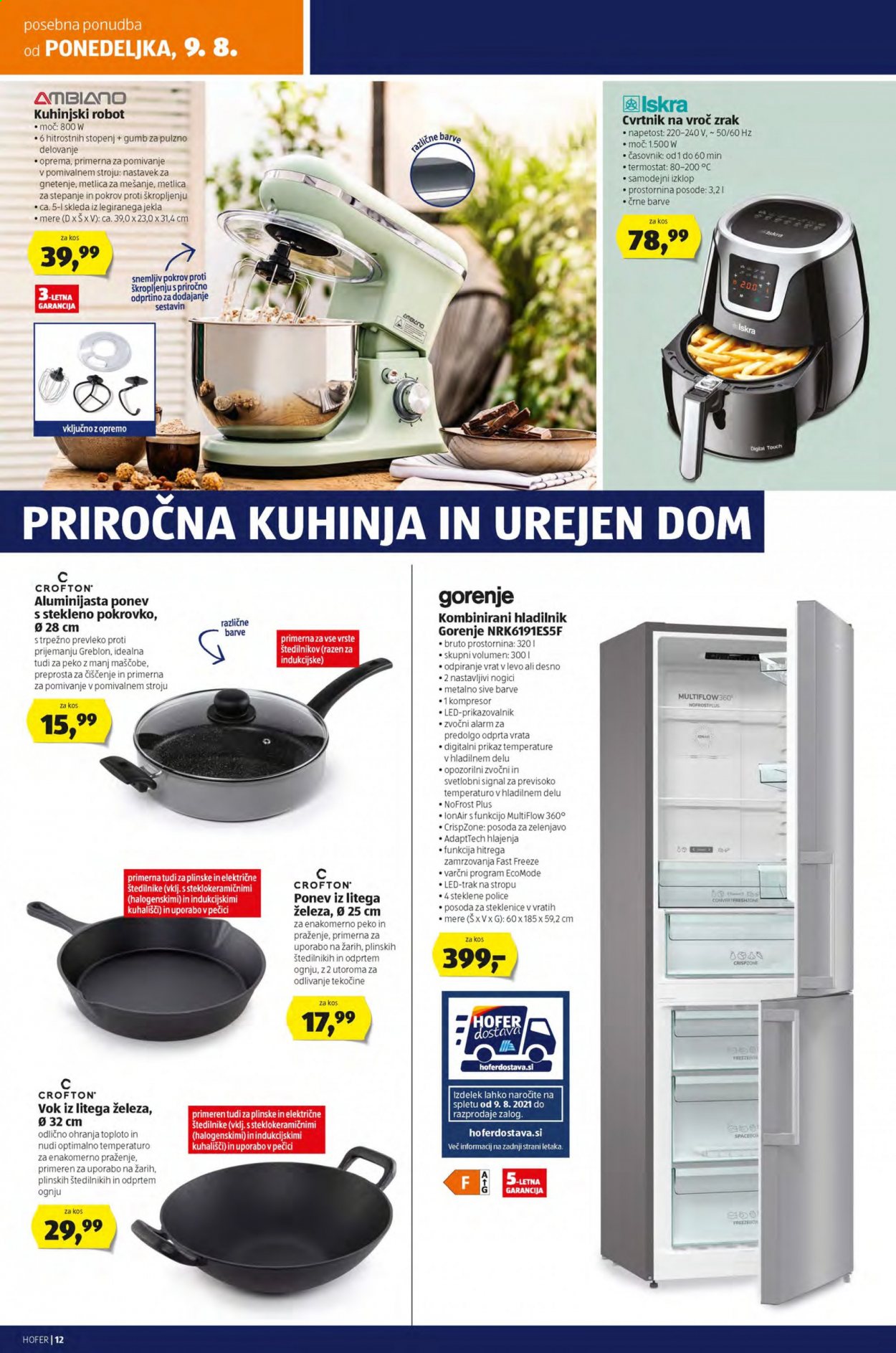 Hofer katalog - 6.8.2021 - 14.8.2021. Stran 12