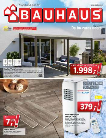 Bauhaus katalog - 05.08.2021 - 01.09.2021.
