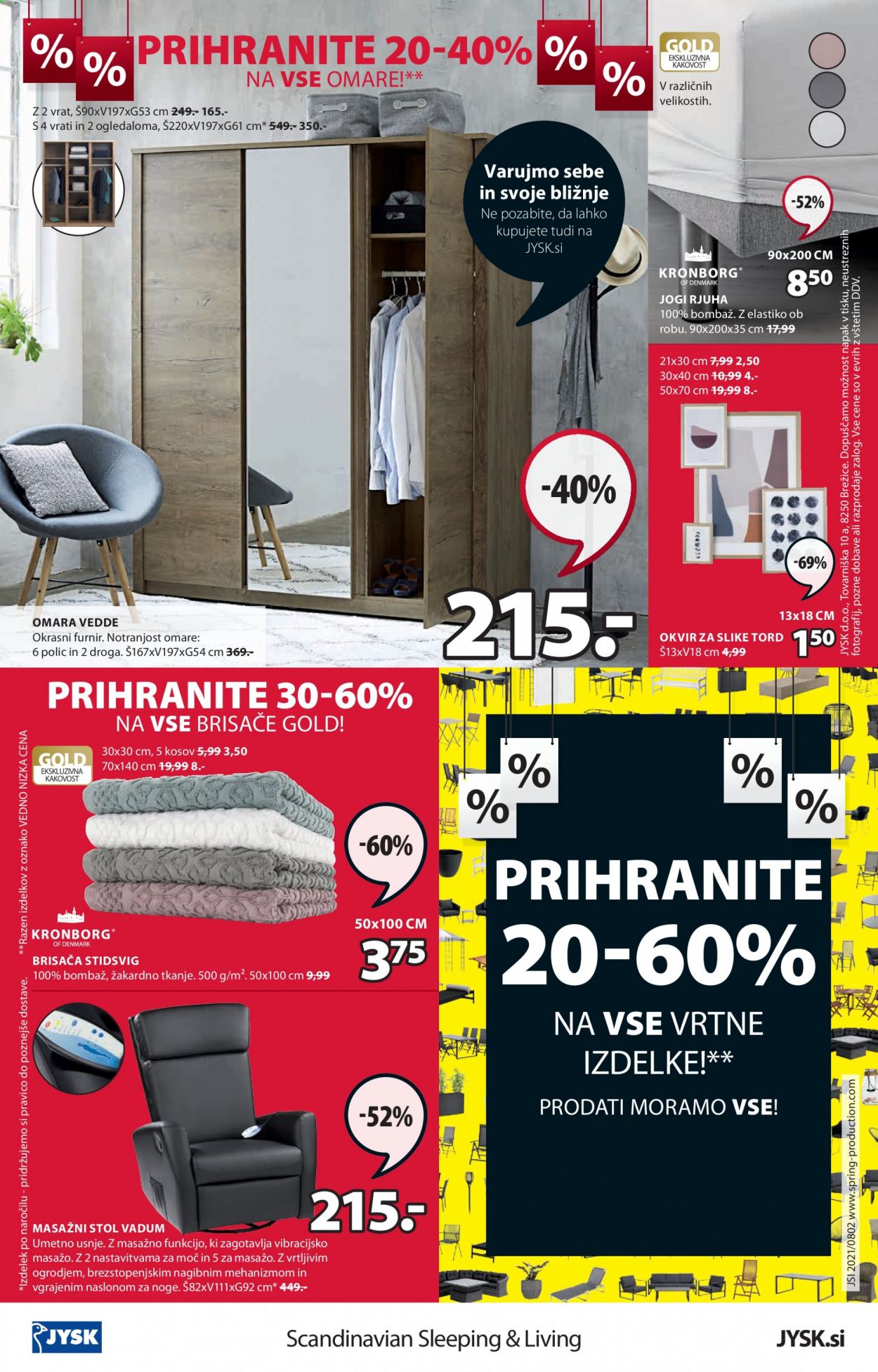 JYSK katalog - 5.8.2021 - 18.8.2021. Stran 8