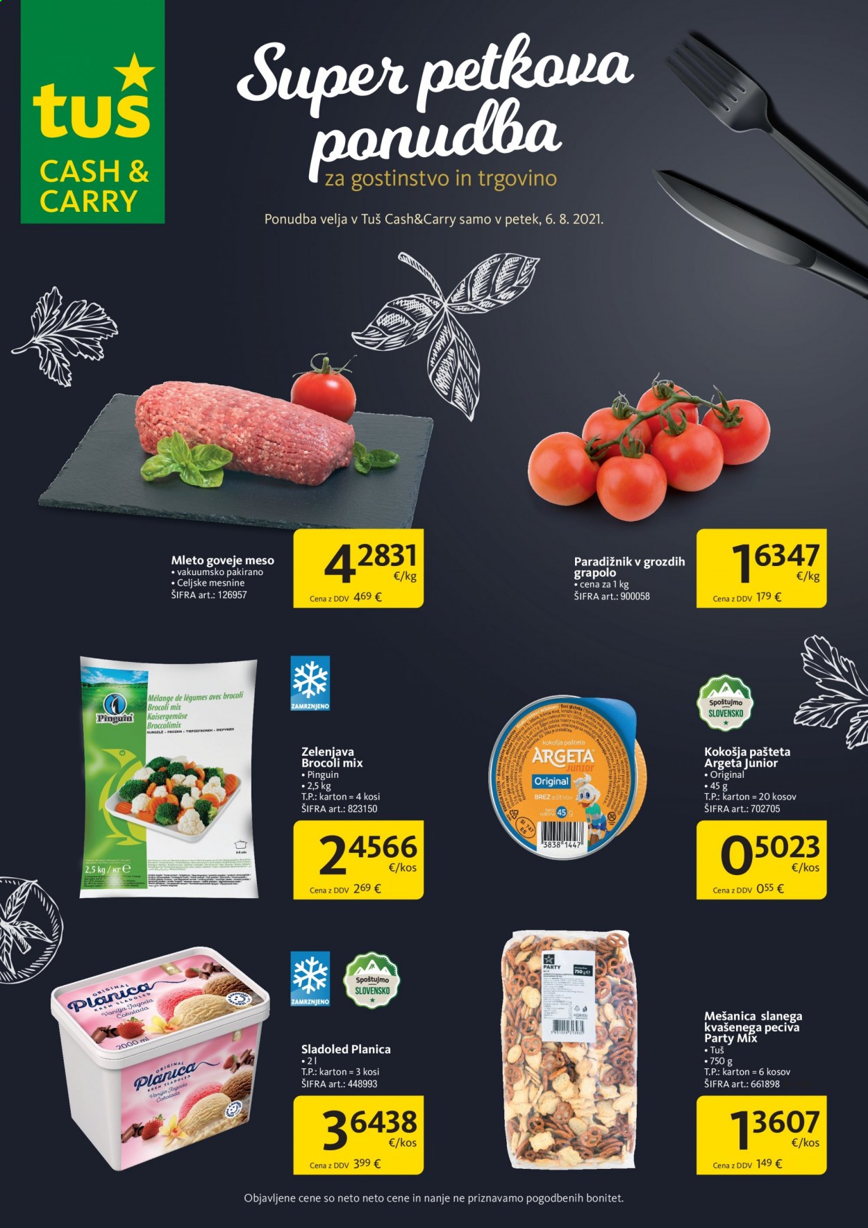 Tuš Cash & Carry katalog - 6.8.2021 - 6.8.2021. Stran 1