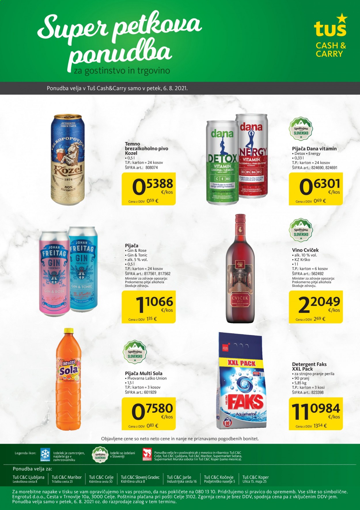 Tuš Cash & Carry katalog - 6.8.2021 - 6.8.2021. Stran 2