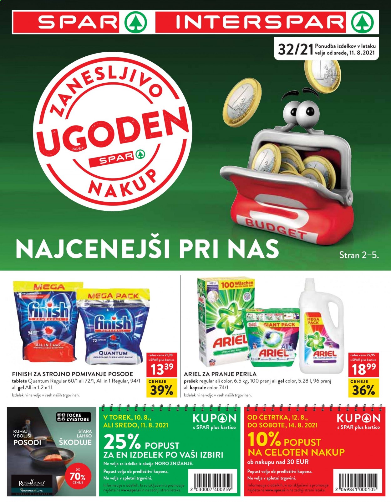 SPAR katalog - 11.8.2021 - 24.8.2021. Stran 1