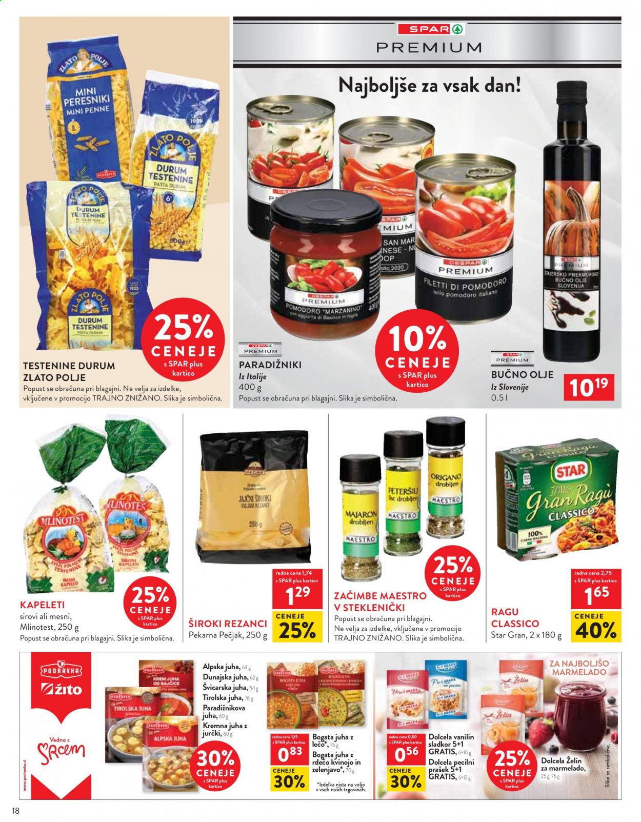 SPAR katalog - 11.8.2021 - 24.8.2021. Stran 18