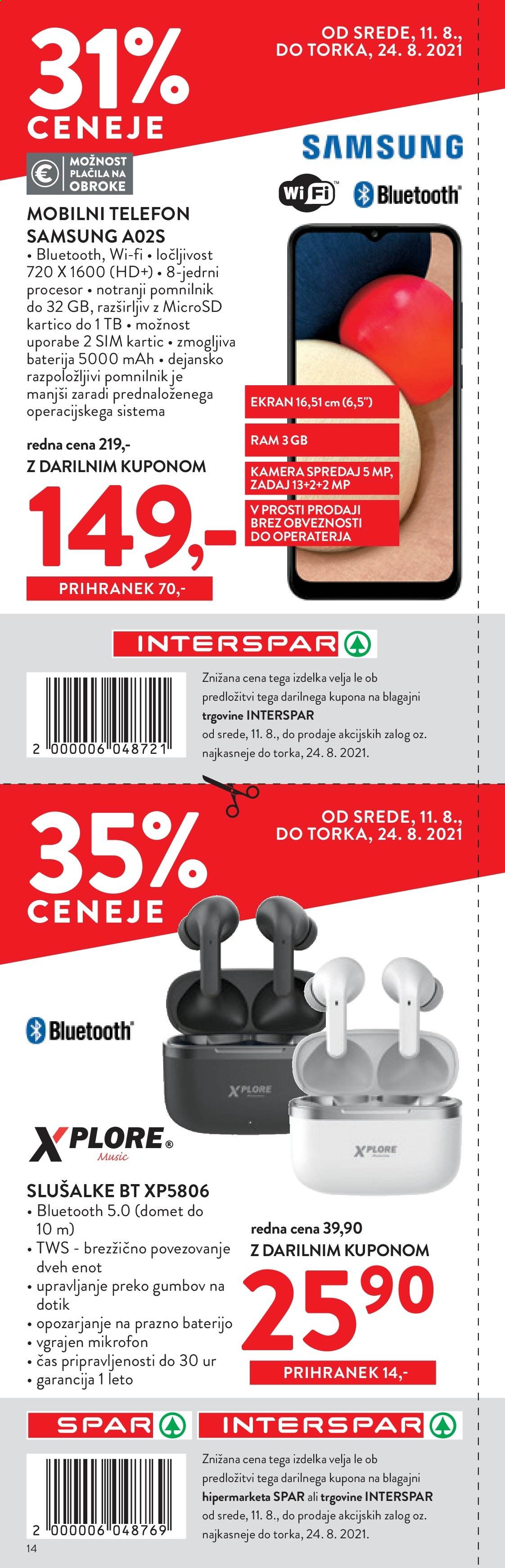 SPAR katalog - 11.8.2021 - 24.8.2021. Stran 14