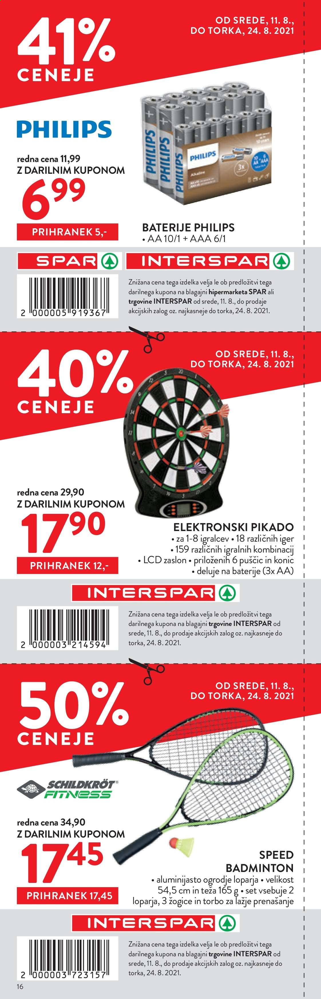 SPAR katalog - 11.8.2021 - 24.8.2021. Stran 16