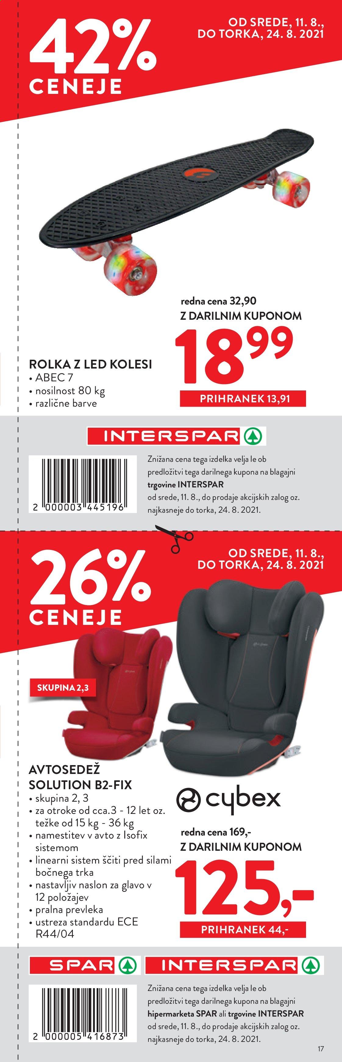 SPAR katalog - 11.8.2021 - 24.8.2021. Stran 17