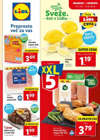 Lidl katalog - 12.08.2021 - 22.08.2021.