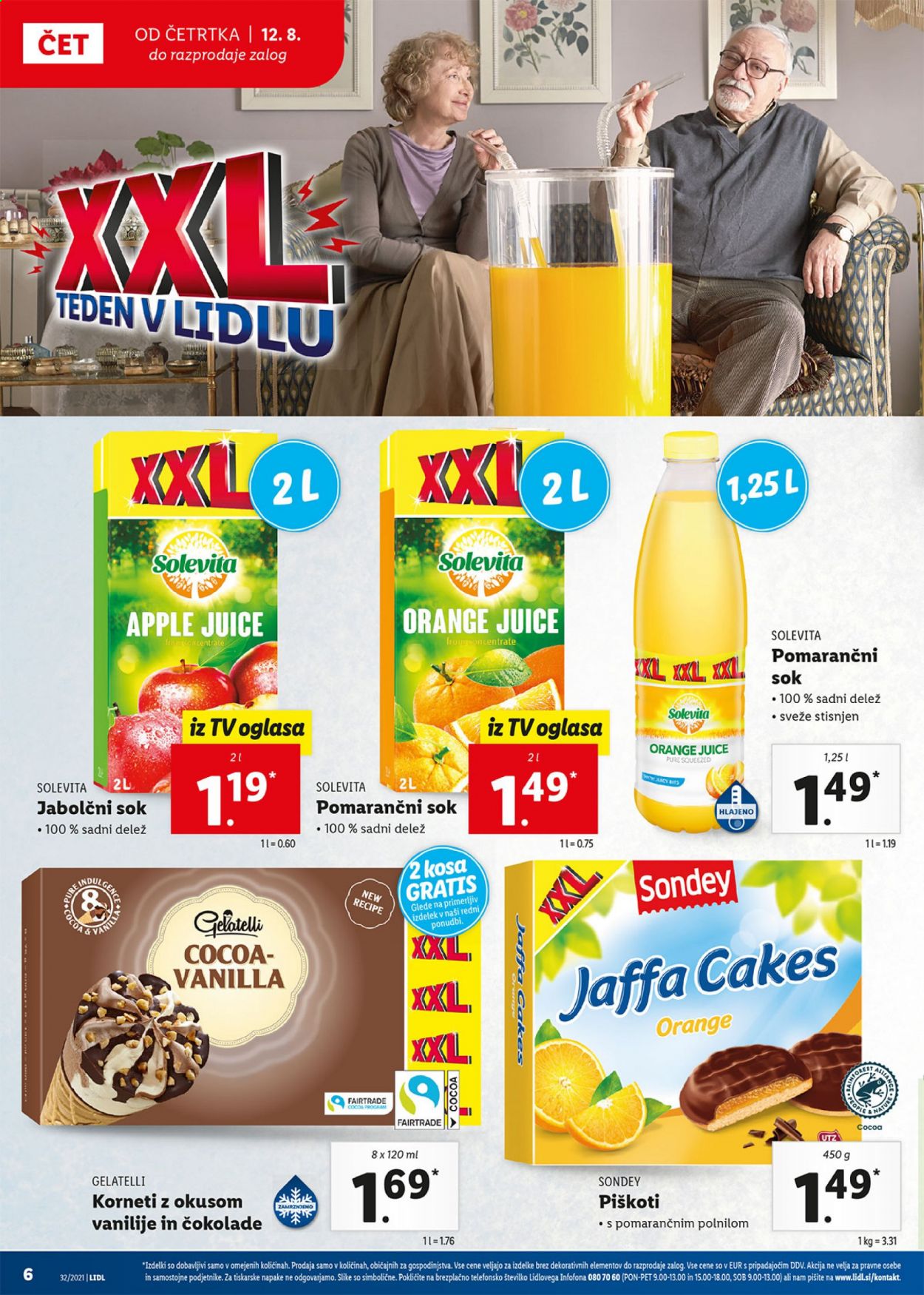 Lidl katalog - 12.8.2021 - 22.8.2021. Stran 6