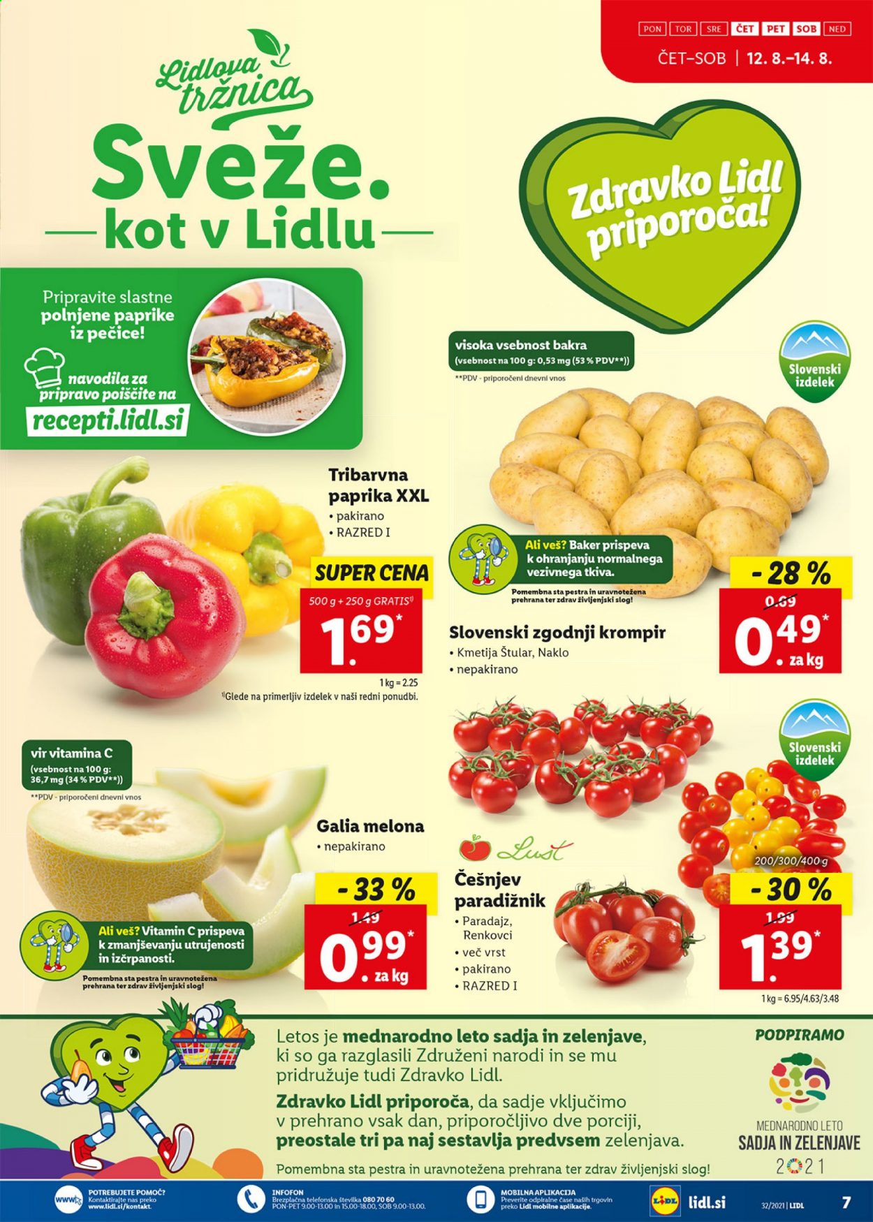 Lidl katalog - 12.8.2021 - 22.8.2021. Stran 7