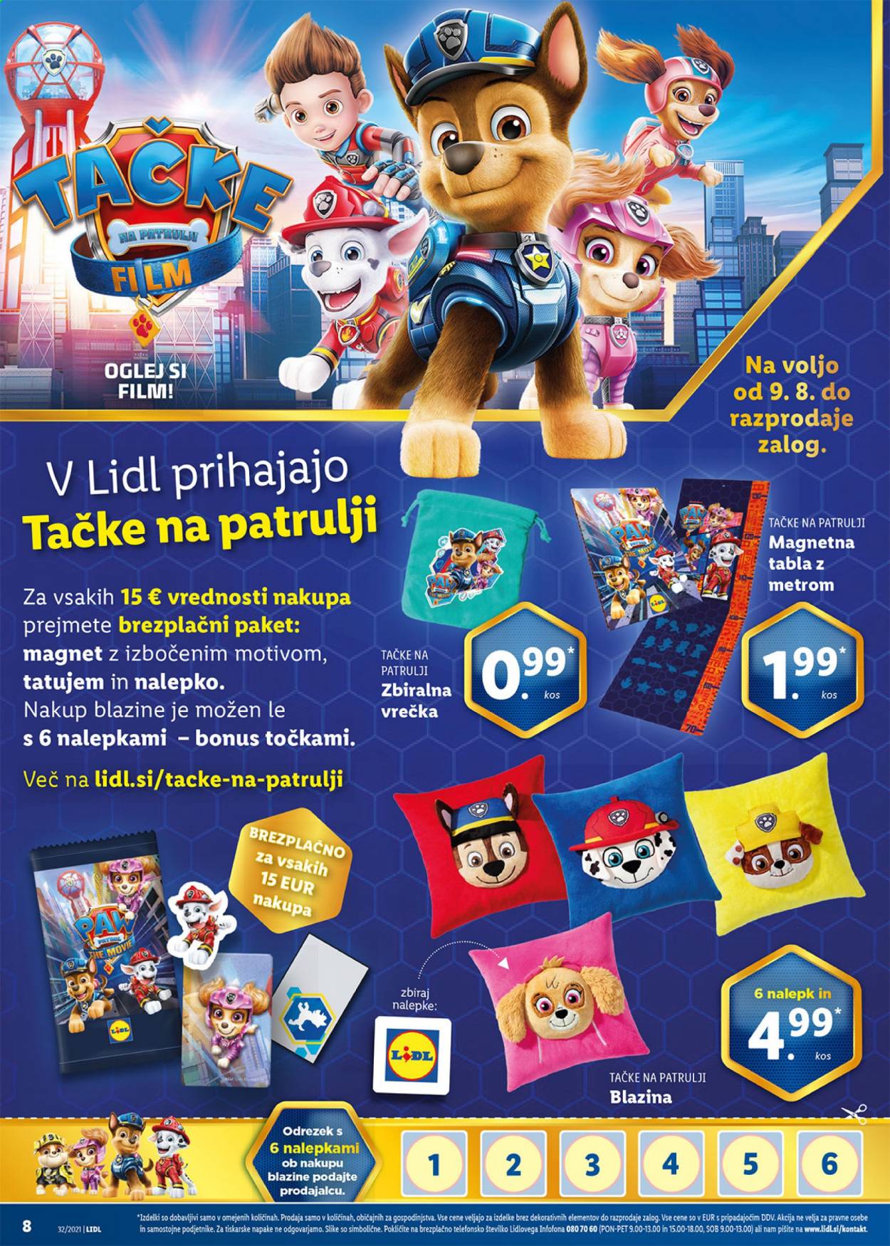 Lidl katalog - 12.8.2021 - 22.8.2021. Stran 8